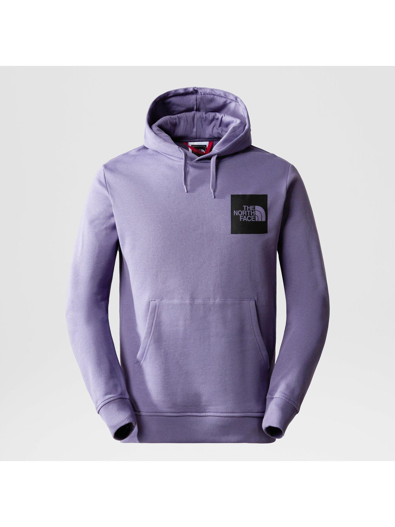 the north face purple sweater