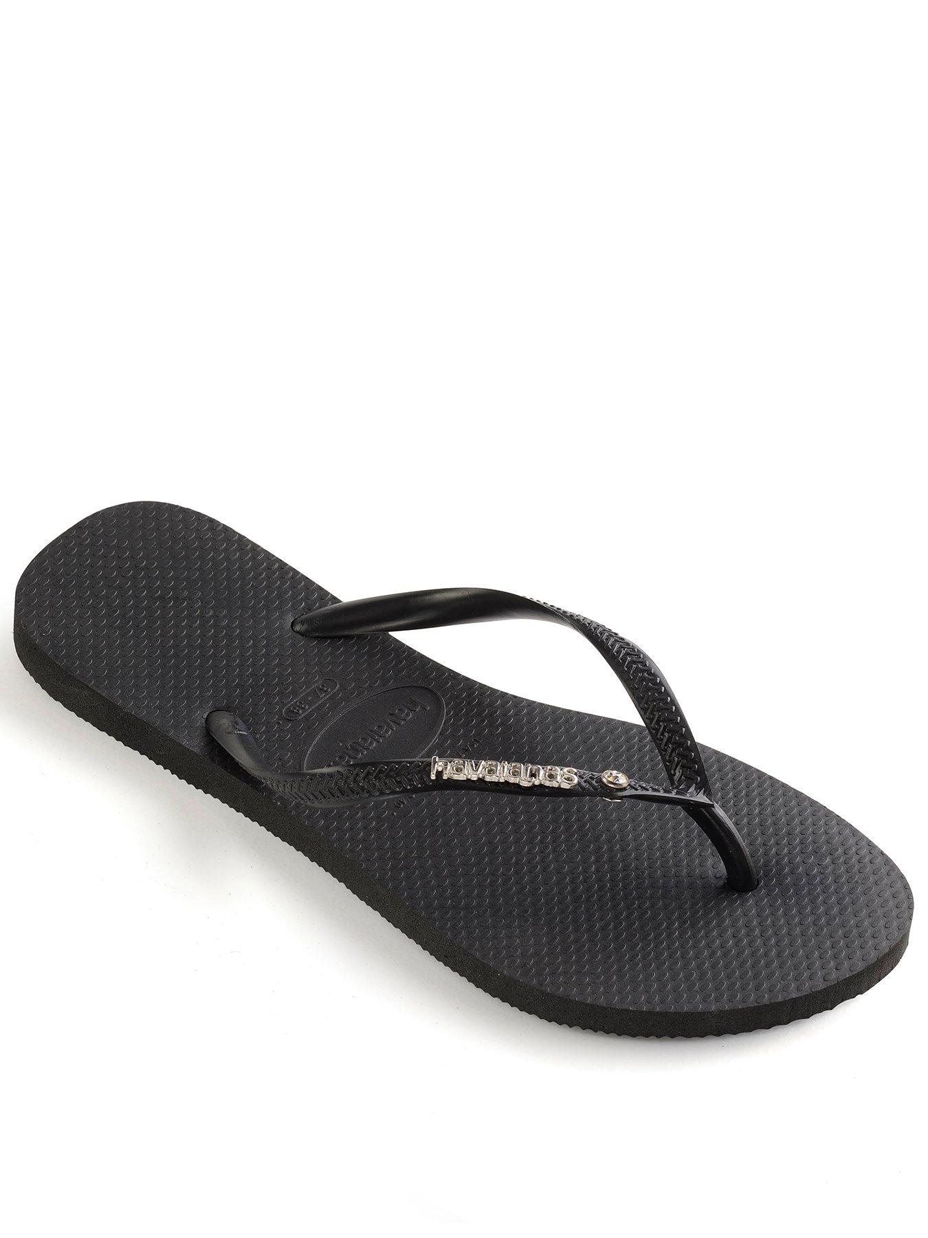 Havaianas Havaianas Hav. Slim Metal Logo And Crystal black Very