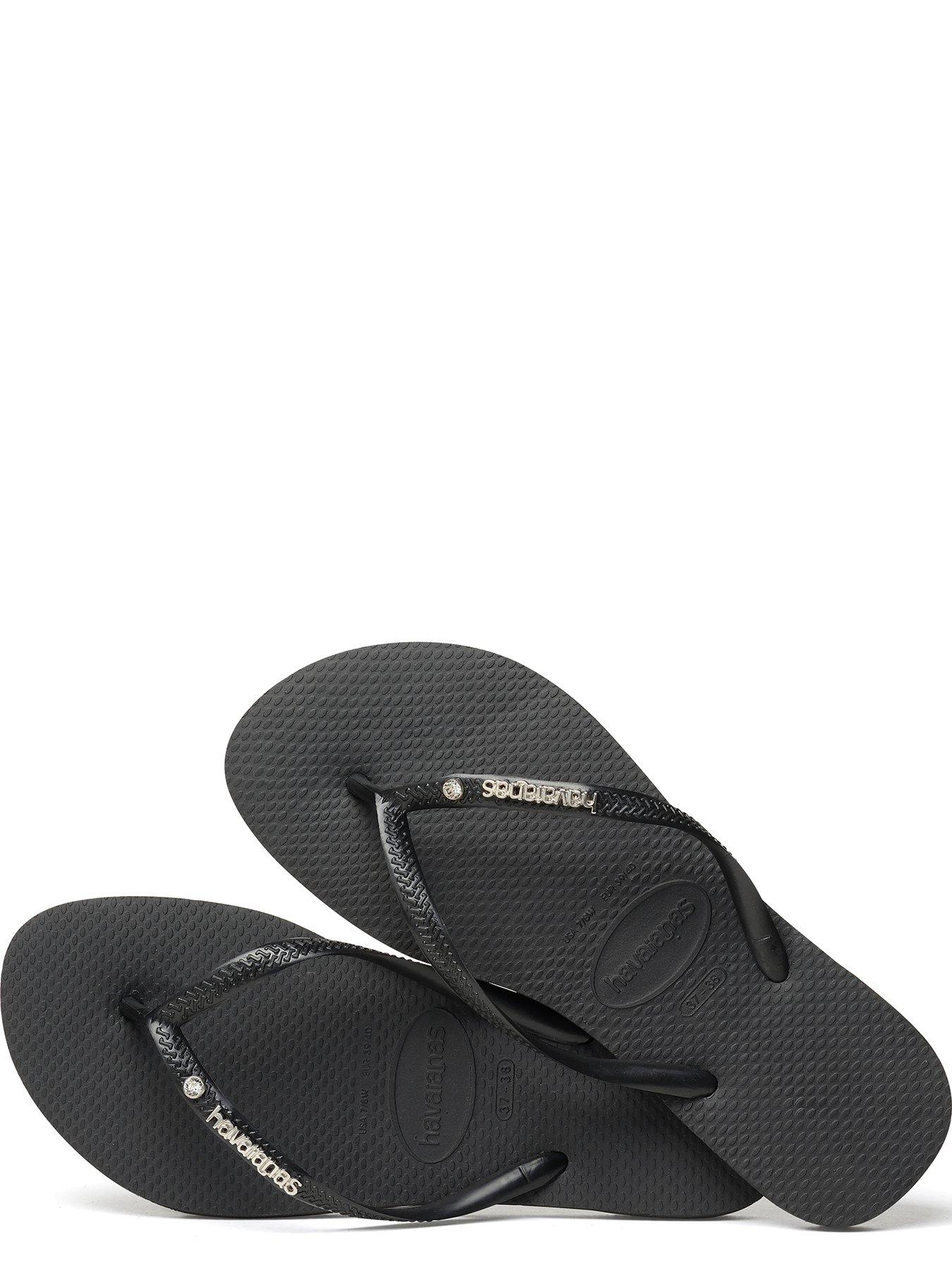 Havaianas Havaianas Hav. Slim Metal Logo And Crystal black Very