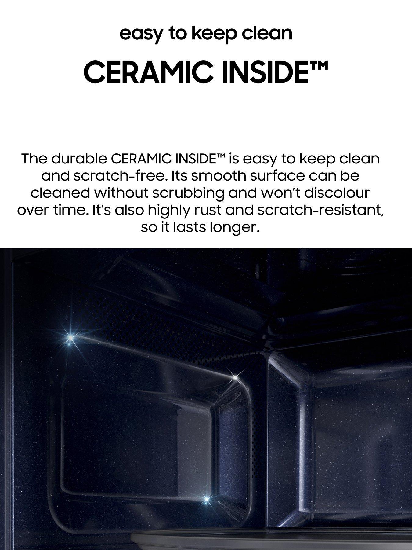 Image 4 of 8 of Samsung MS23K3513AK/EU 23 -Litre Solo Microwave with Quick Defrost - Black