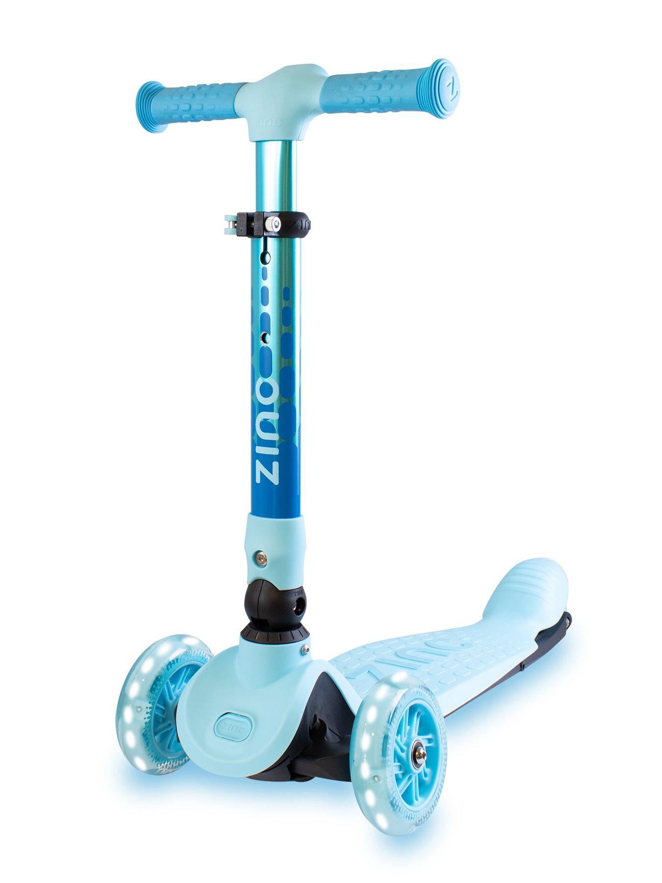 flyte-hy-pronbspzinc-three-wheeled-folding-flyte-scooter--nbspocean-bluefront