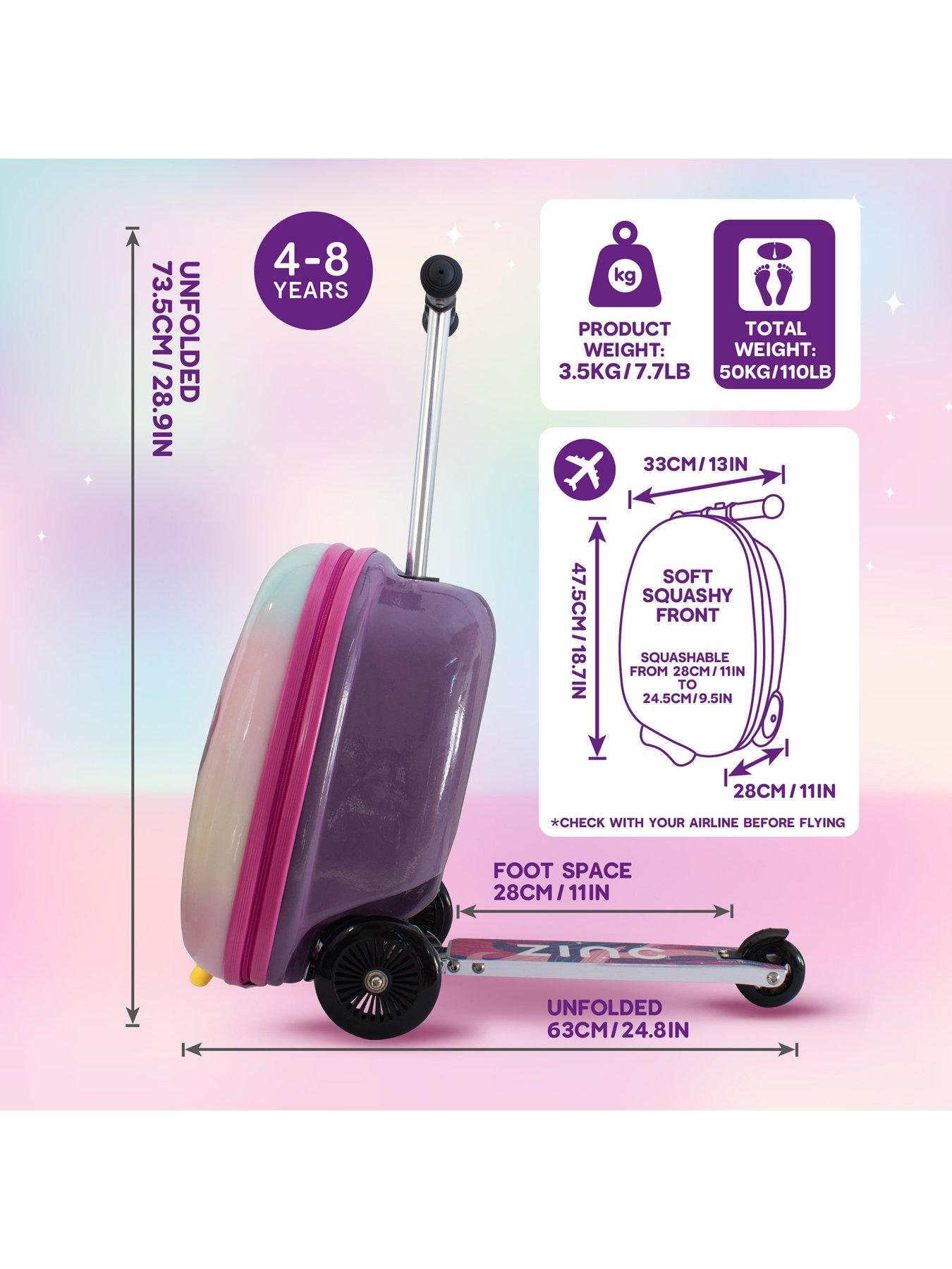 Flyte Midi 18 Inch Luna the Unicorn Scooter Suitcase Very Ireland