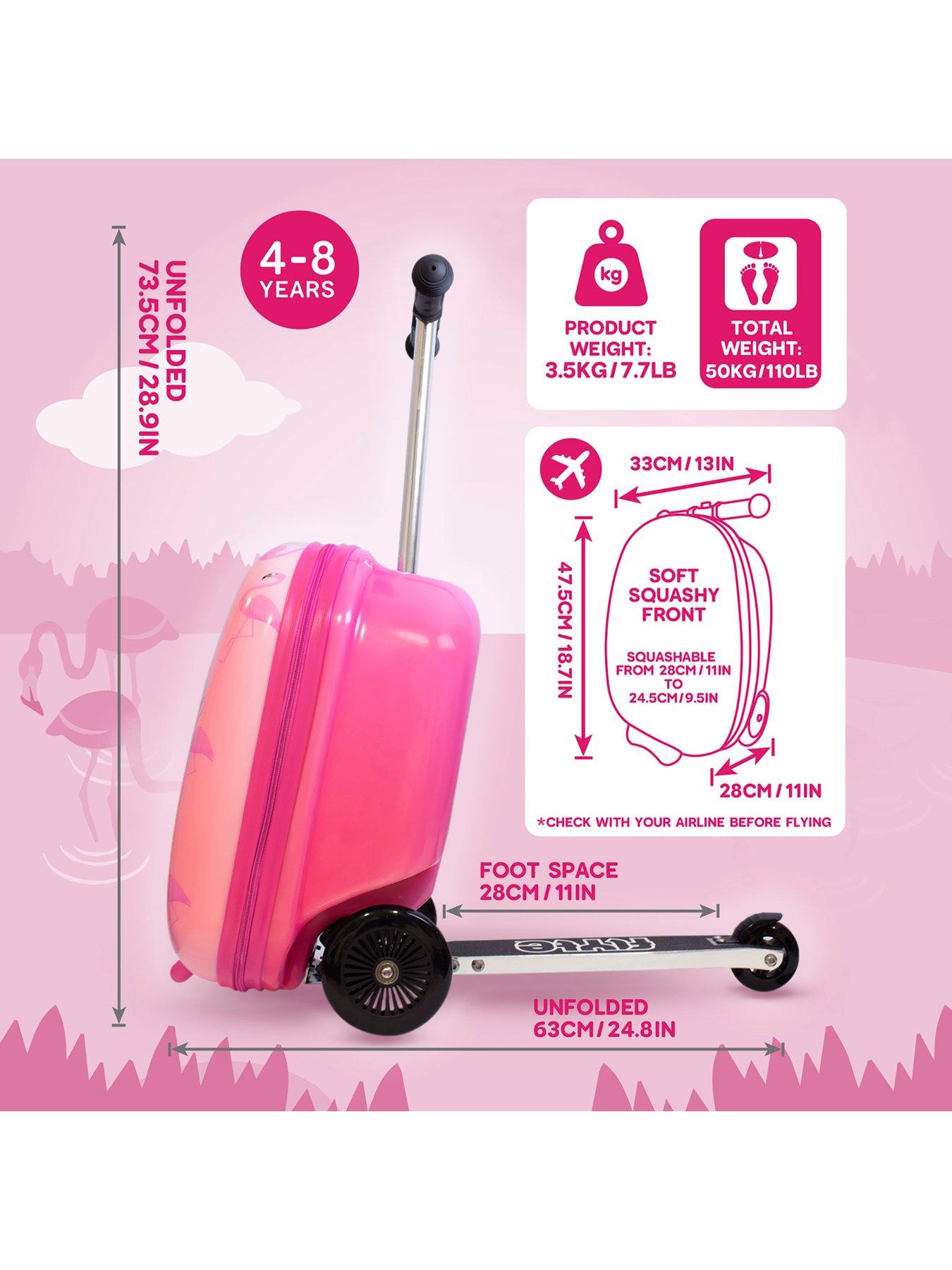 Unicorn Flyte Suitcase Scooter Amazon Flyte Midi 18 Inch Fifi The