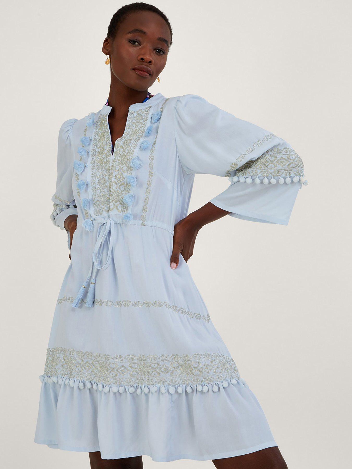 Monsoon kaftan dress sales