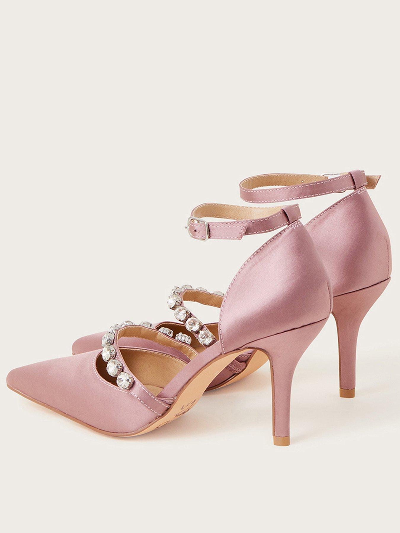 Dusky pink outlet heeled shoes