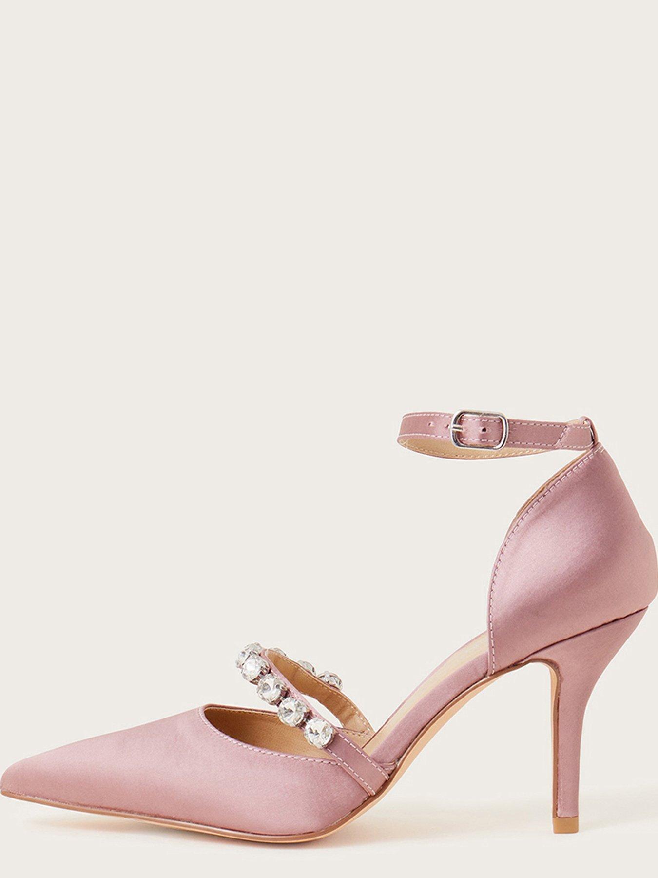 Dusky pink clearance high heels