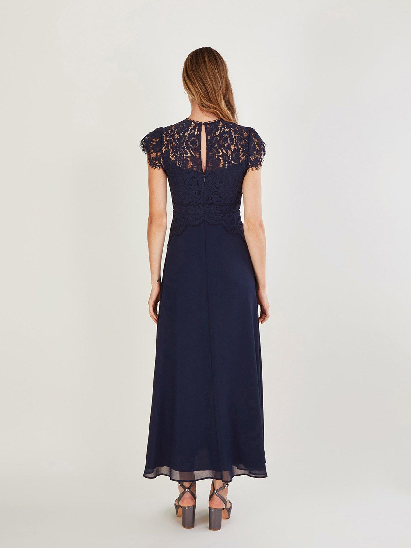 Monsoon navy 2025 bridesmaid dresses