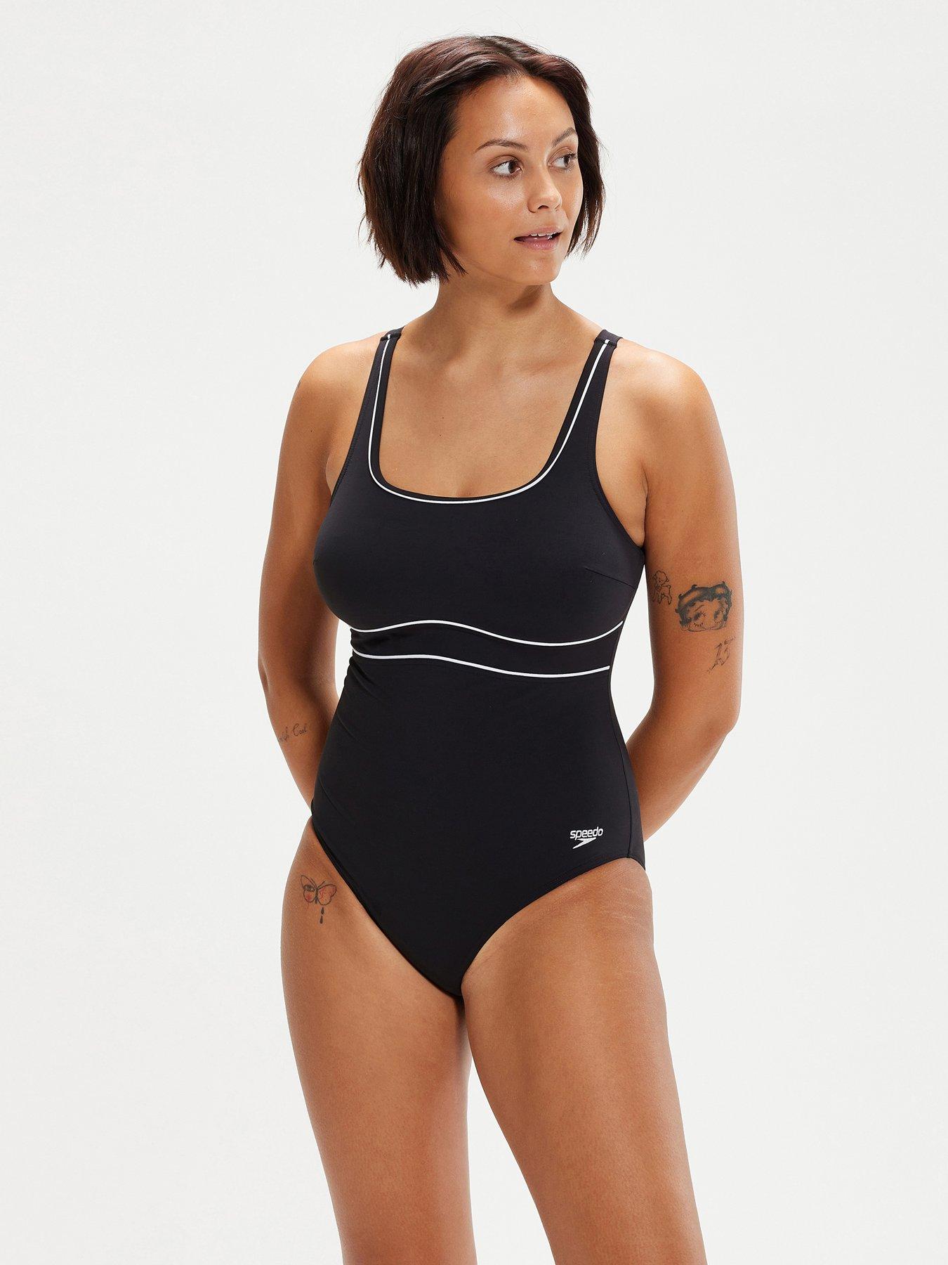 Zoggs Womens Coogee Sonicback Swimming Costume - Recycled Fabric