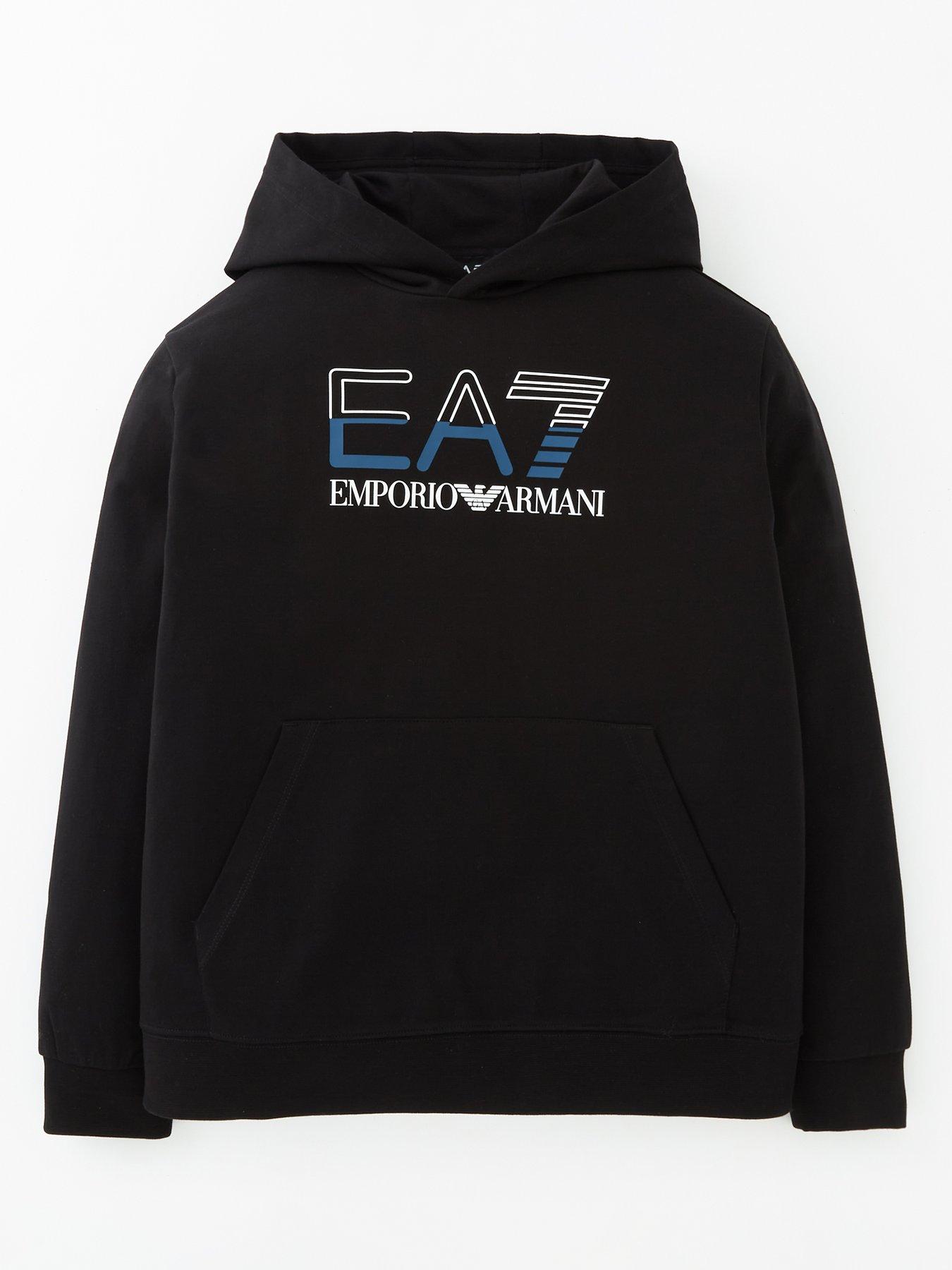 Ea7 best sale hoodie boys