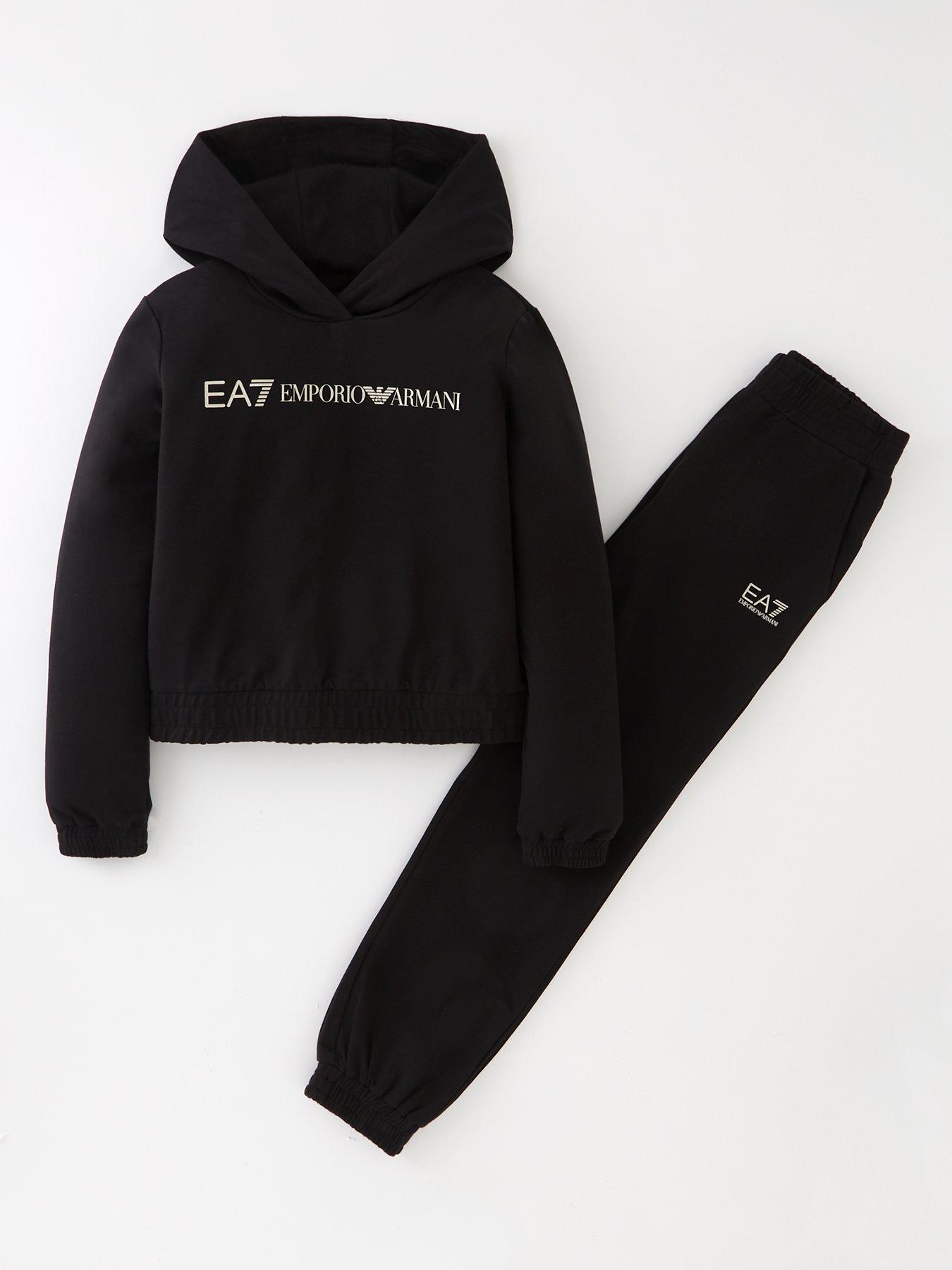 Ea7 store tracksuit girls