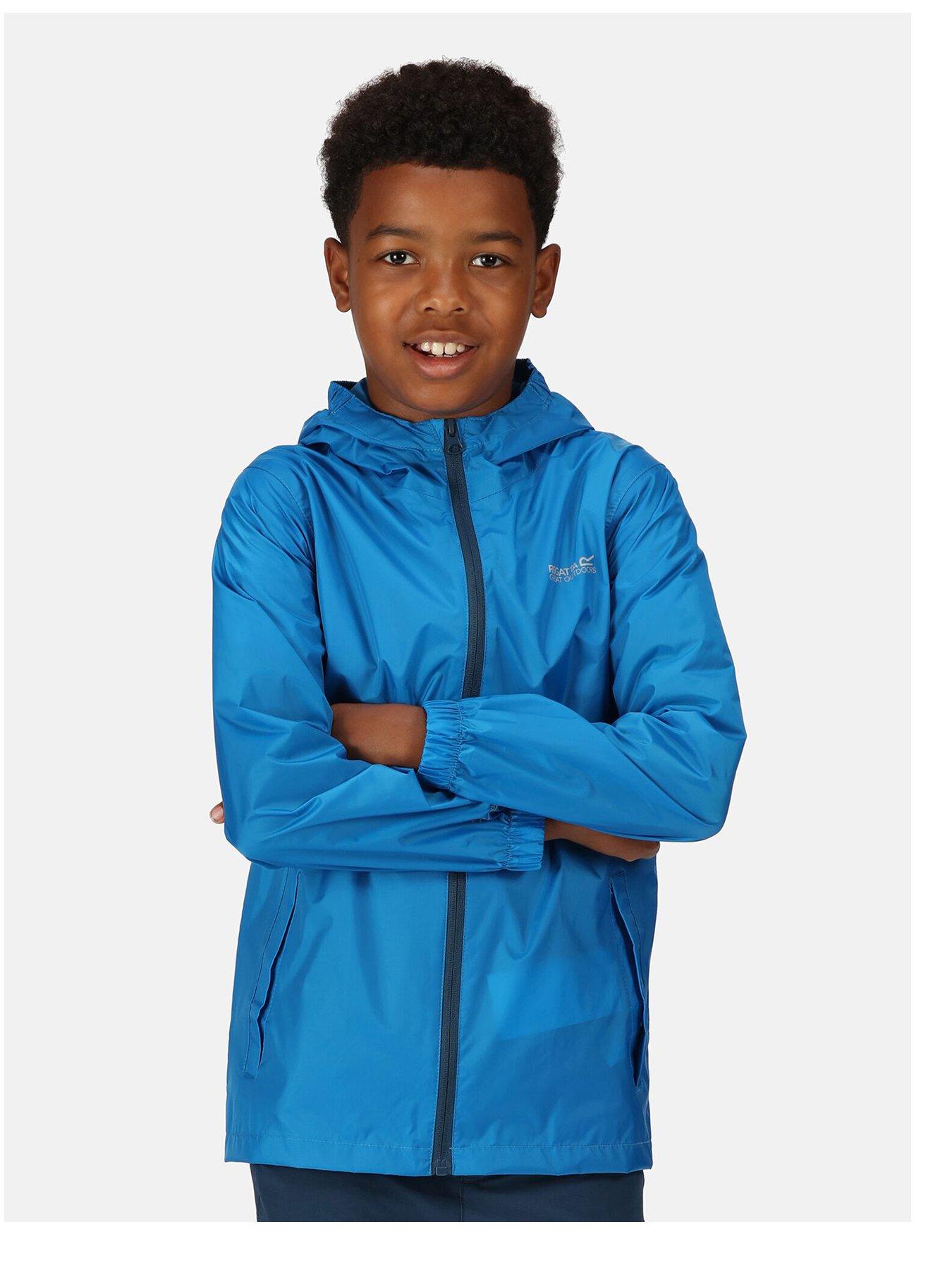 Waterproof Kids Raincoat, Wild Island Apparel, boys/girls, blue (2-9Y) –  Wild Island Co