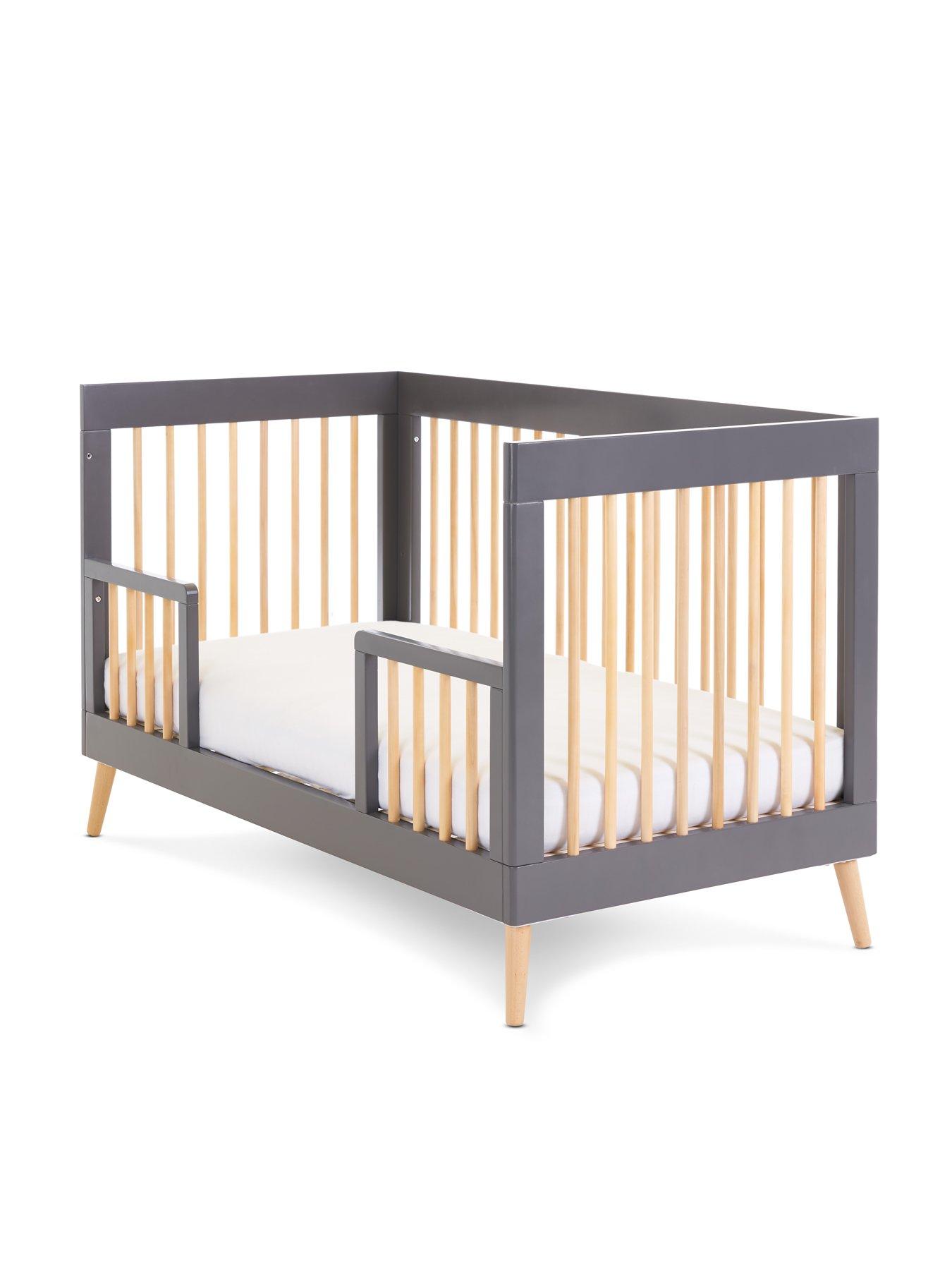 Image 5 of 7 of Obaby Maya 3 Piece Room Set - Slate with Natural