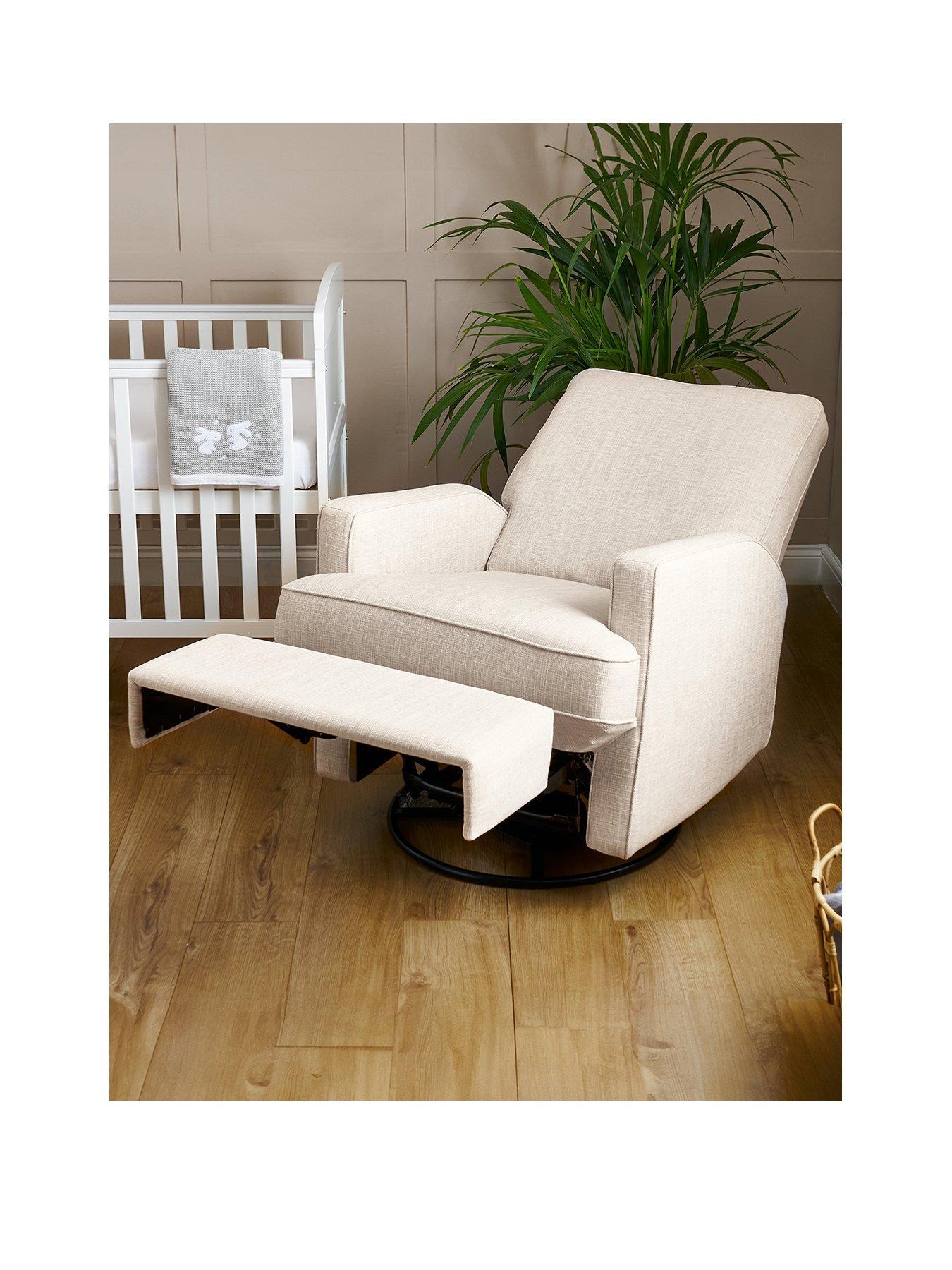 Obaby Madison Swivel Glider Recliner Chair Oatmeal Very Ireland