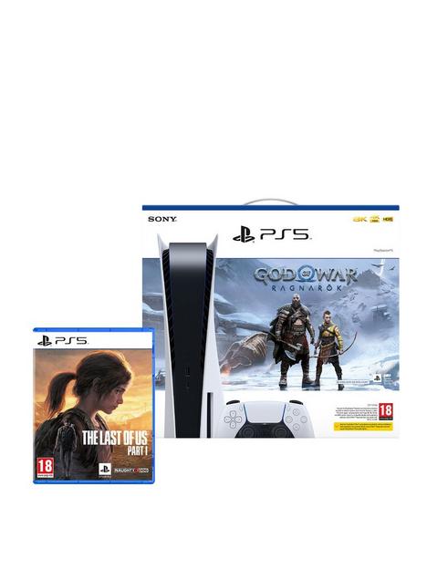 playstation-5-disc-console-with-god-of-war-ragnarok-ampnbspthe-last-of-us-part-i