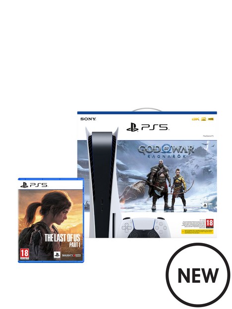 playstation-5-disc-console-with-god-of-war-ragnarok-ampnbspthe-last-of-us-part-i