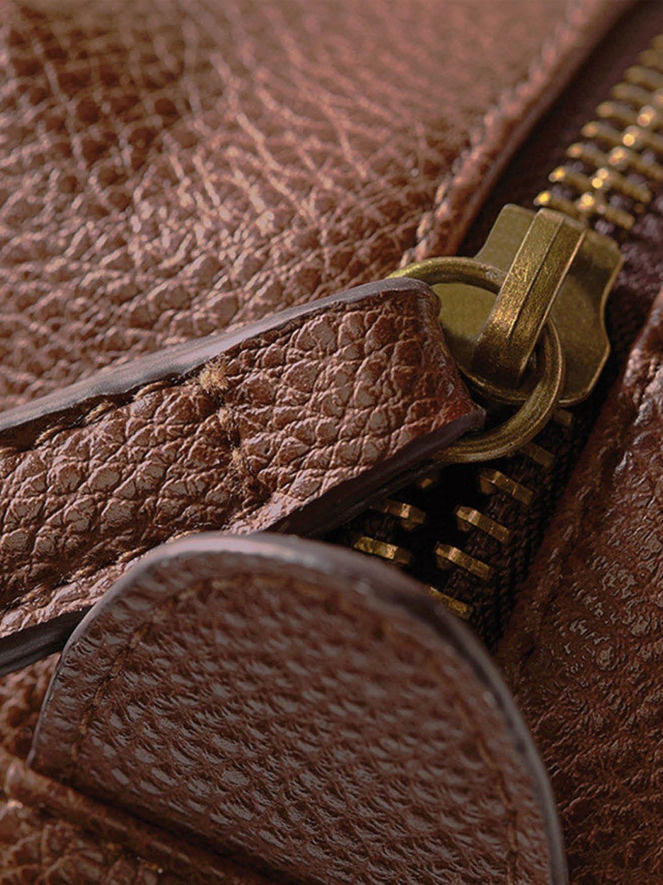 Image 3 of 3 of Love Abode Personalised Mens Faux Leather Washbag