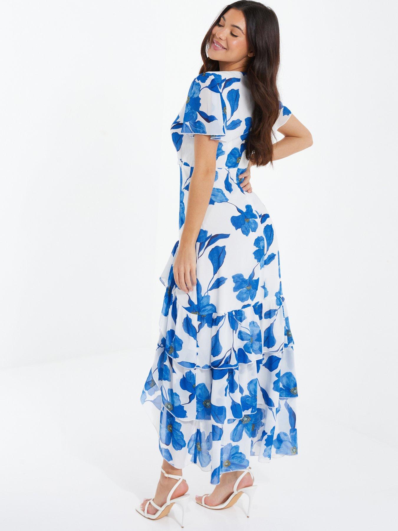 quiz-quiz-floral-wrap-cap-sleeve-midaxi-dressstillFront