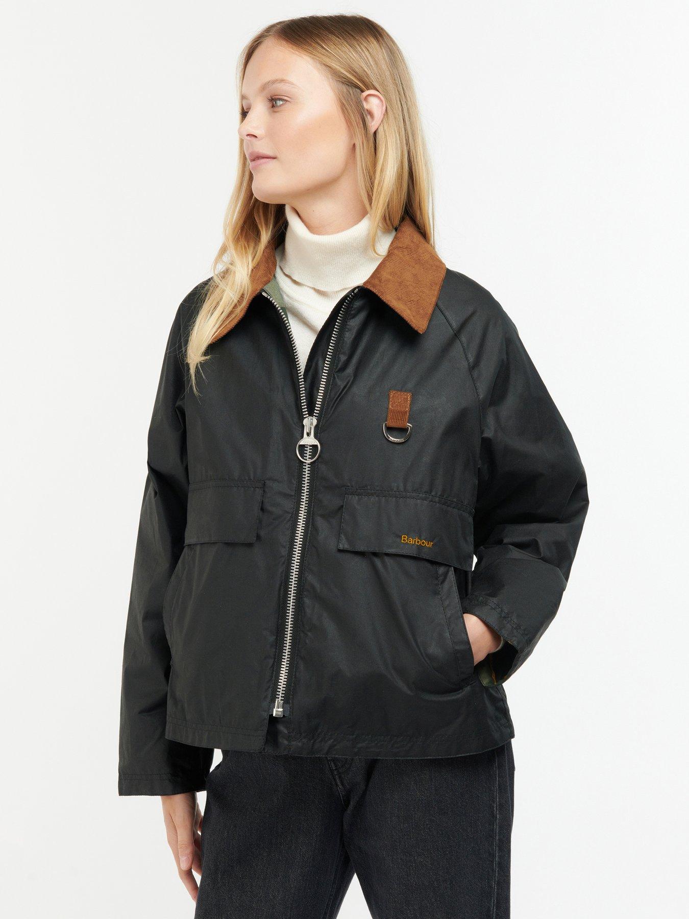 Barbour discount zip jacket