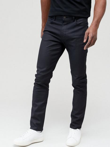 very-man-slim-leg-coated-jeans--nbspdark-navy