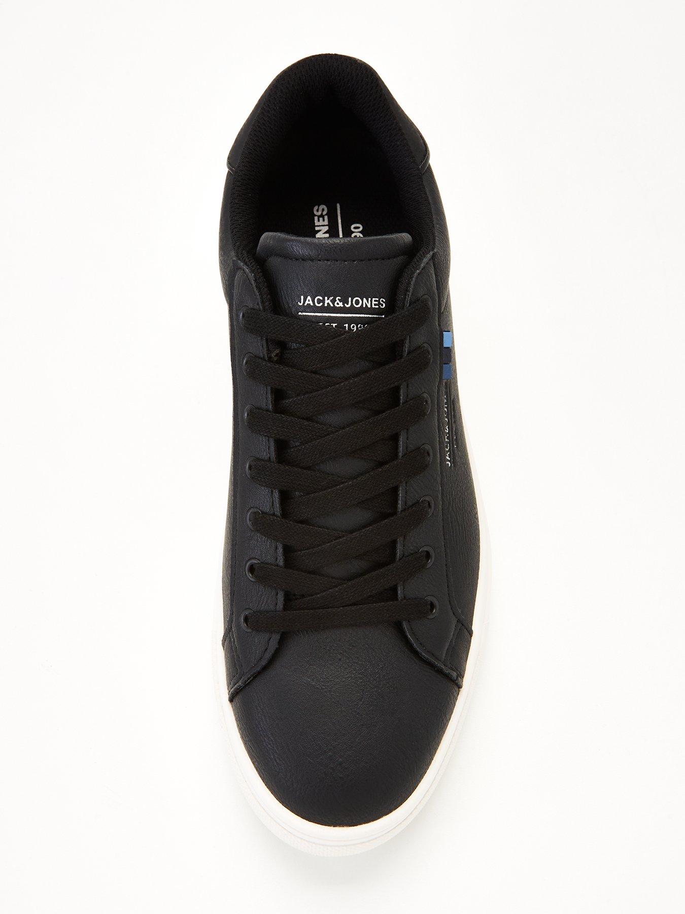 jack-jones-faux-leather-lace-up-trainers-blackoutfit