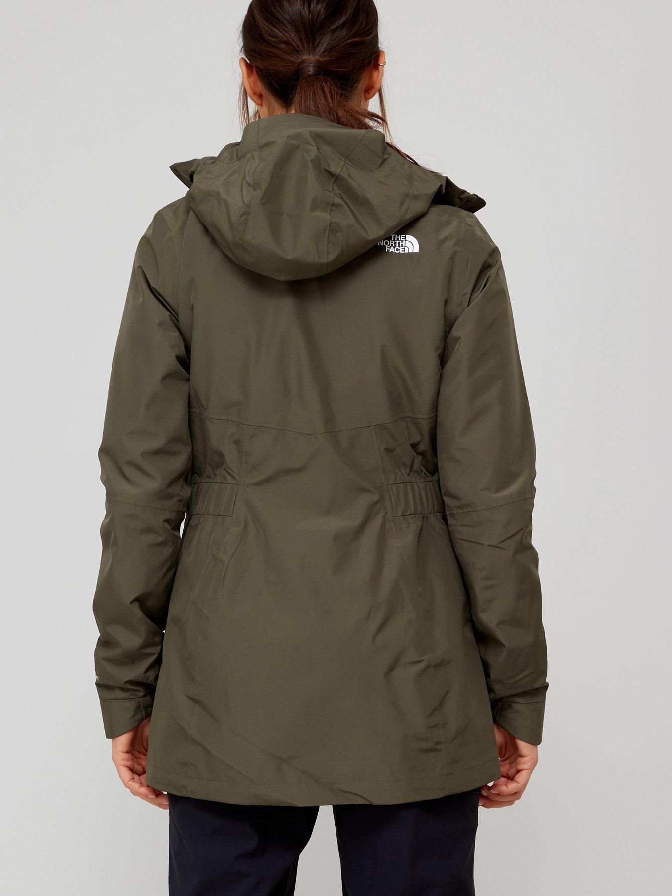 North face green parka on sale womens