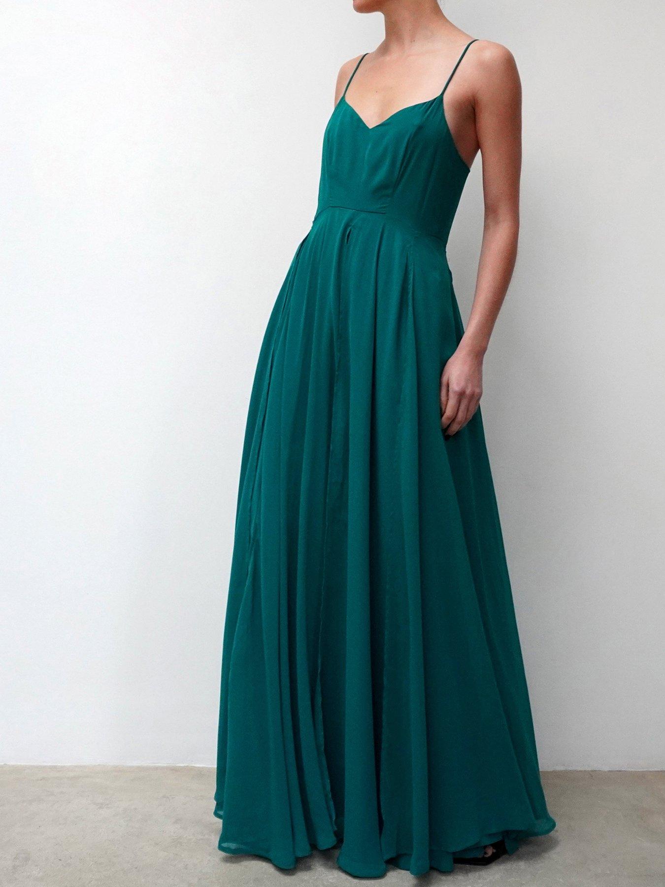 religion-olsen-maxi-dress-greendetail