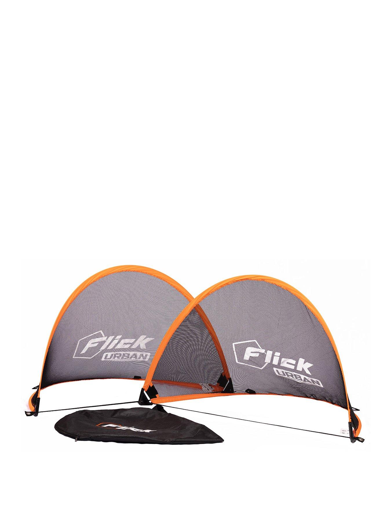 Image of Football Flick URBAN FOOTBALL 4ft POP UP GOALS x 2