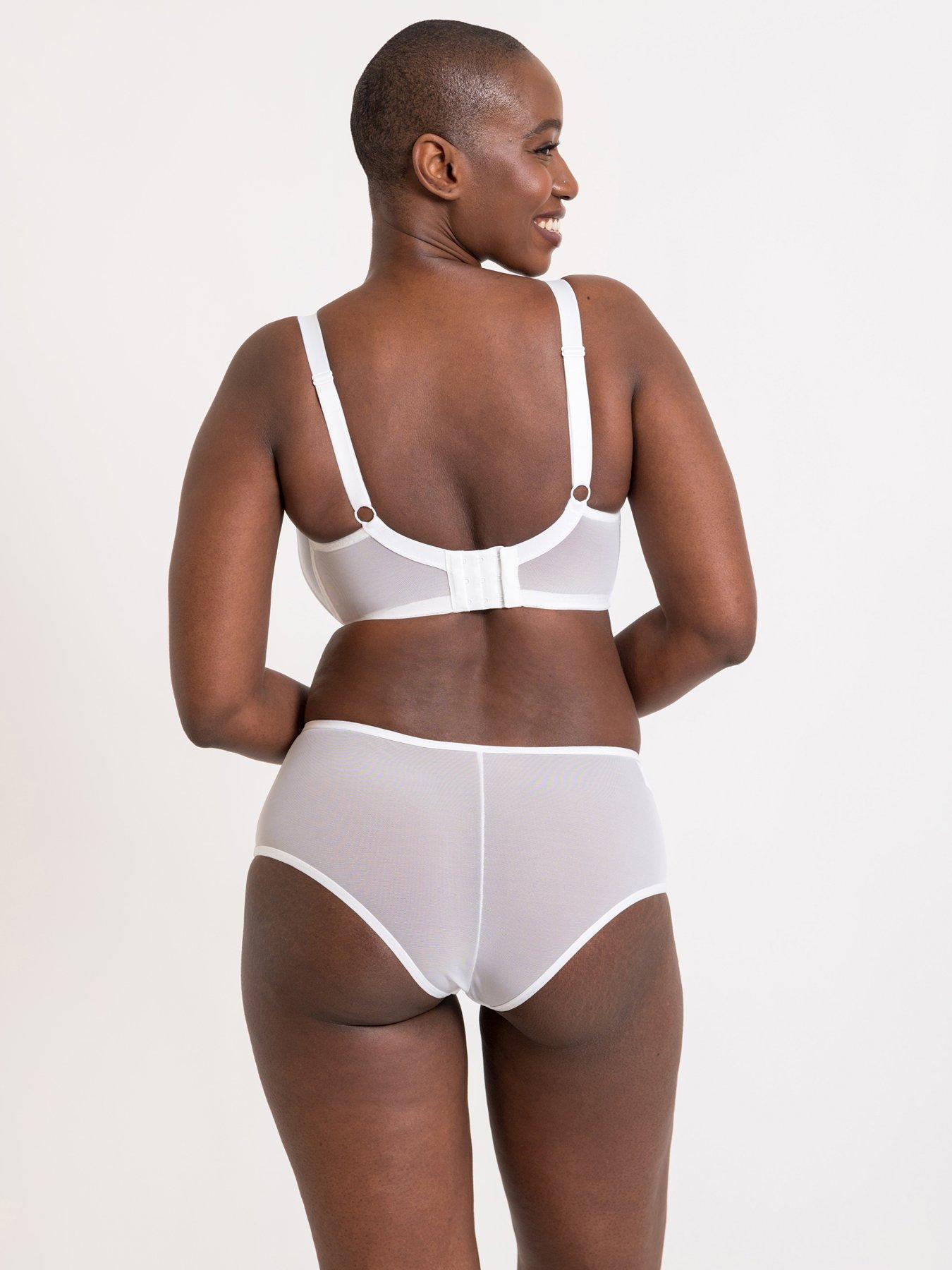 Image 3 of 6 of Curvy Kate Victory 4 Part Balcony Bra - White