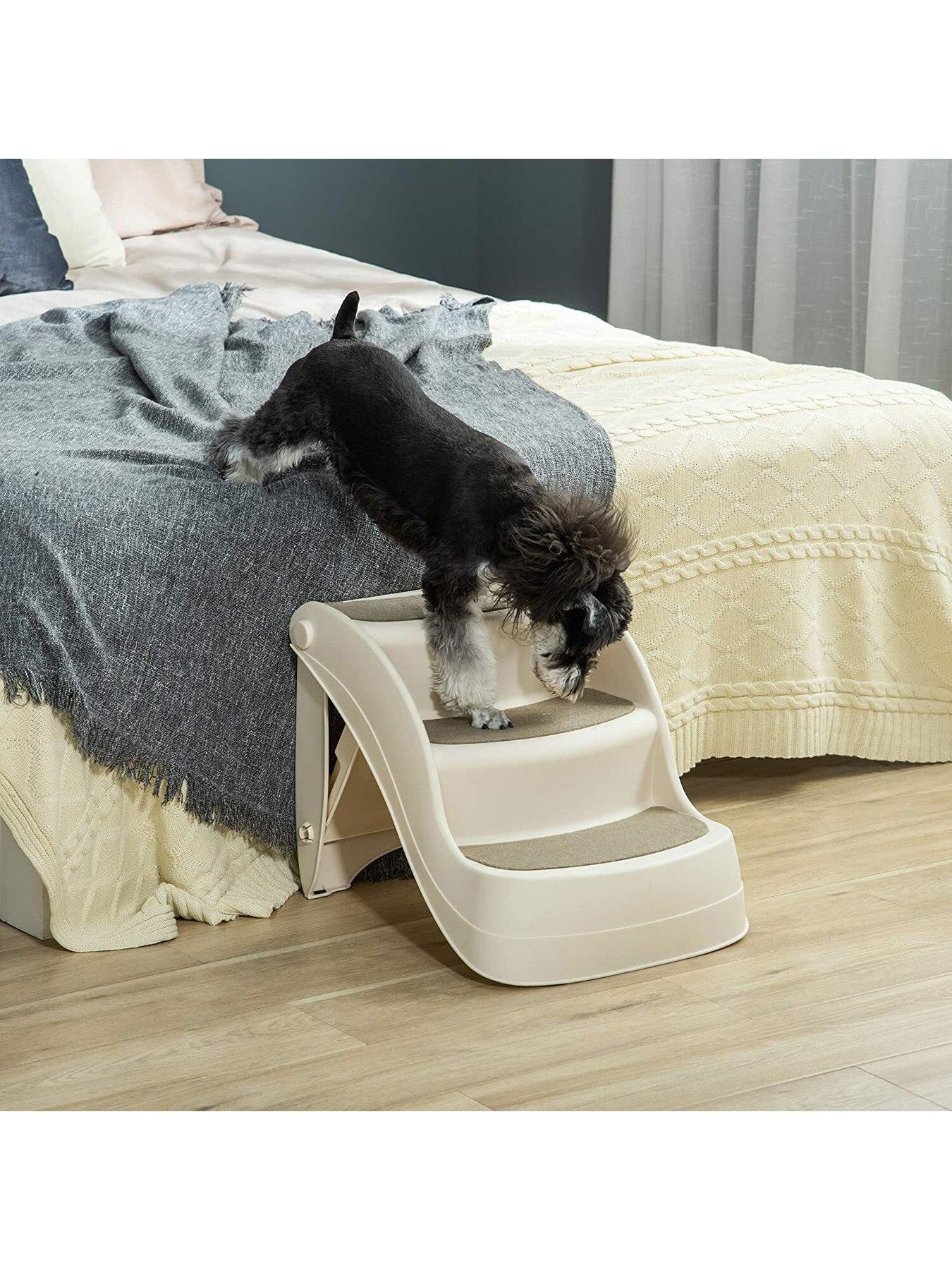 pawhut-pawhut-foldable-pet-stairs-portable-dog-steps-3-step-design-with-non-slip-mats-for-high-beds-sofas-49-x-38-x-38-cm-creamback