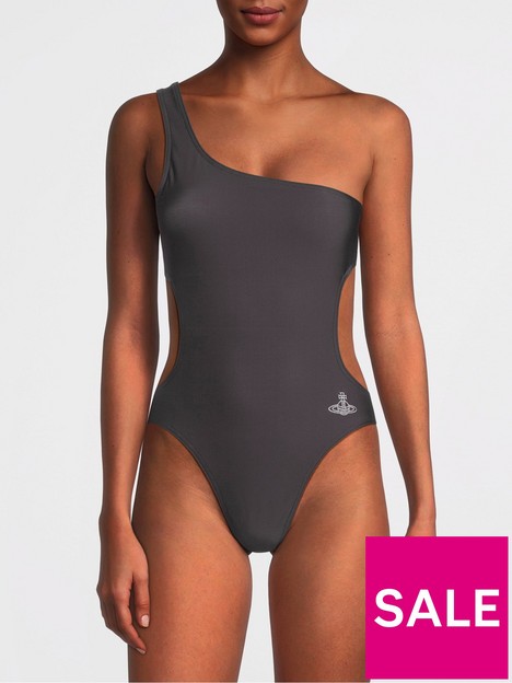 vivienne-westwood-orb-print-one-shoulder-swimming-costume