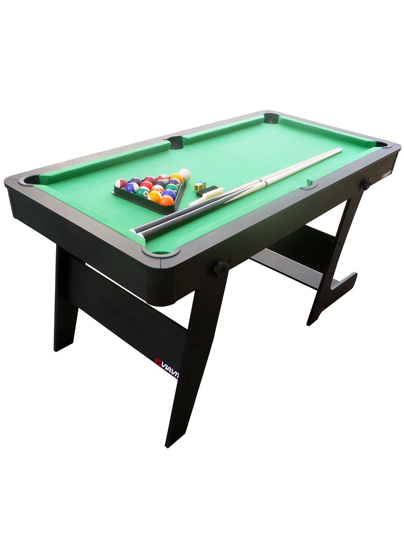 viavito-pt100x-5ft-folding-pool-table-for-easy-convenient-storage-with-accessoriesback