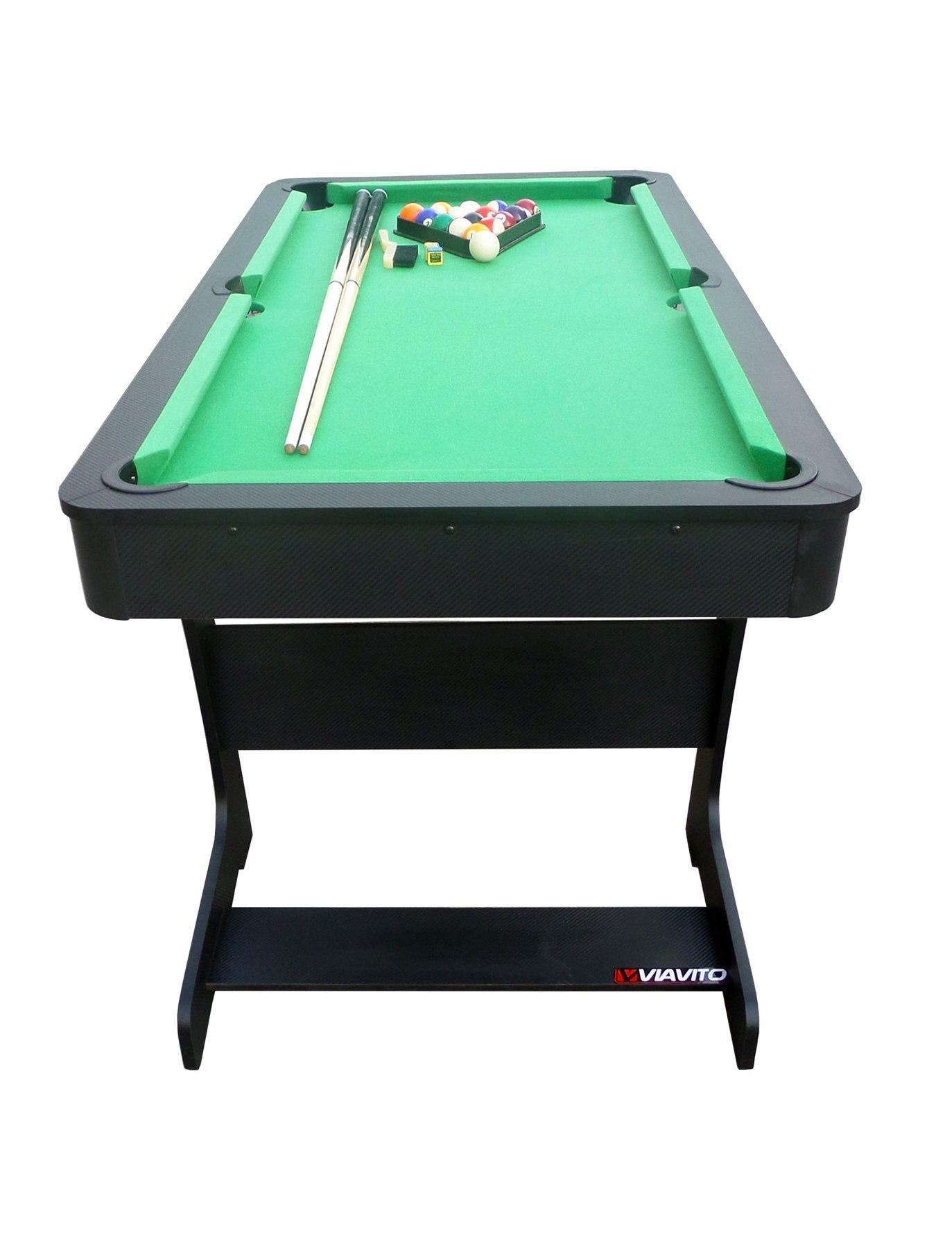 viavito-pt100x-5ft-folding-pool-table-for-easy-convenient-storage-with-accessoriesoutfit