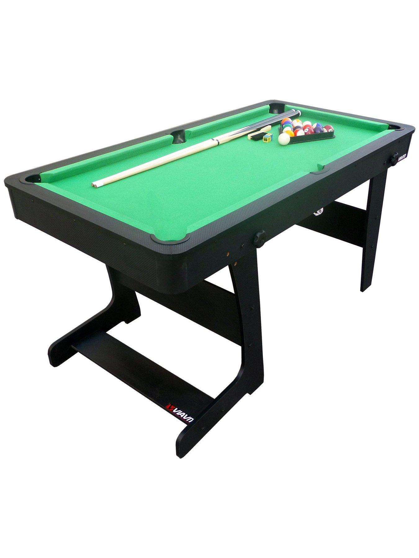 viavito-pt100x-5ft-folding-pool-table-for-easy-convenient-storage-with-accessoriesdetail