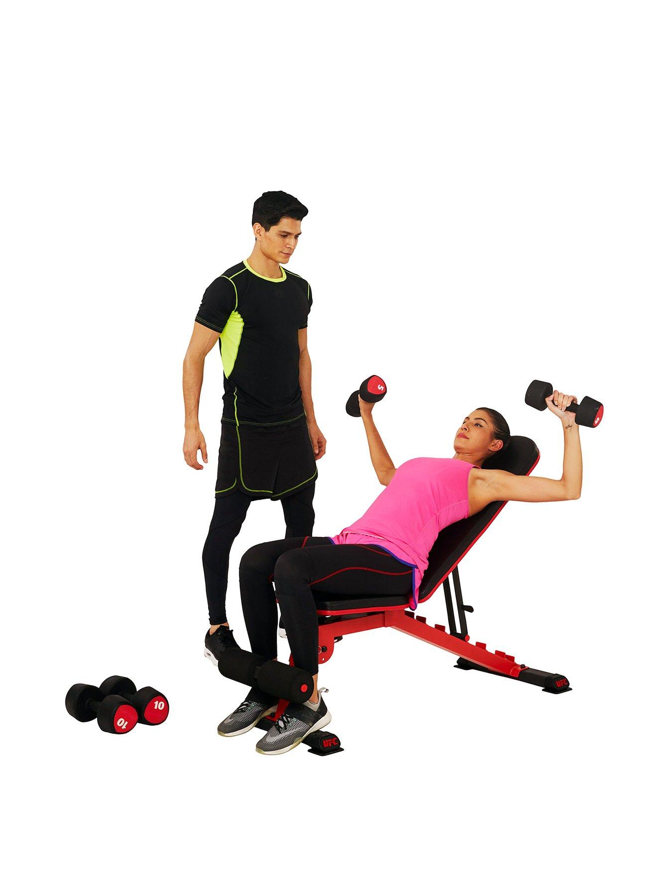 Image 2 of 5 of UFC Folding FID Weight Bench