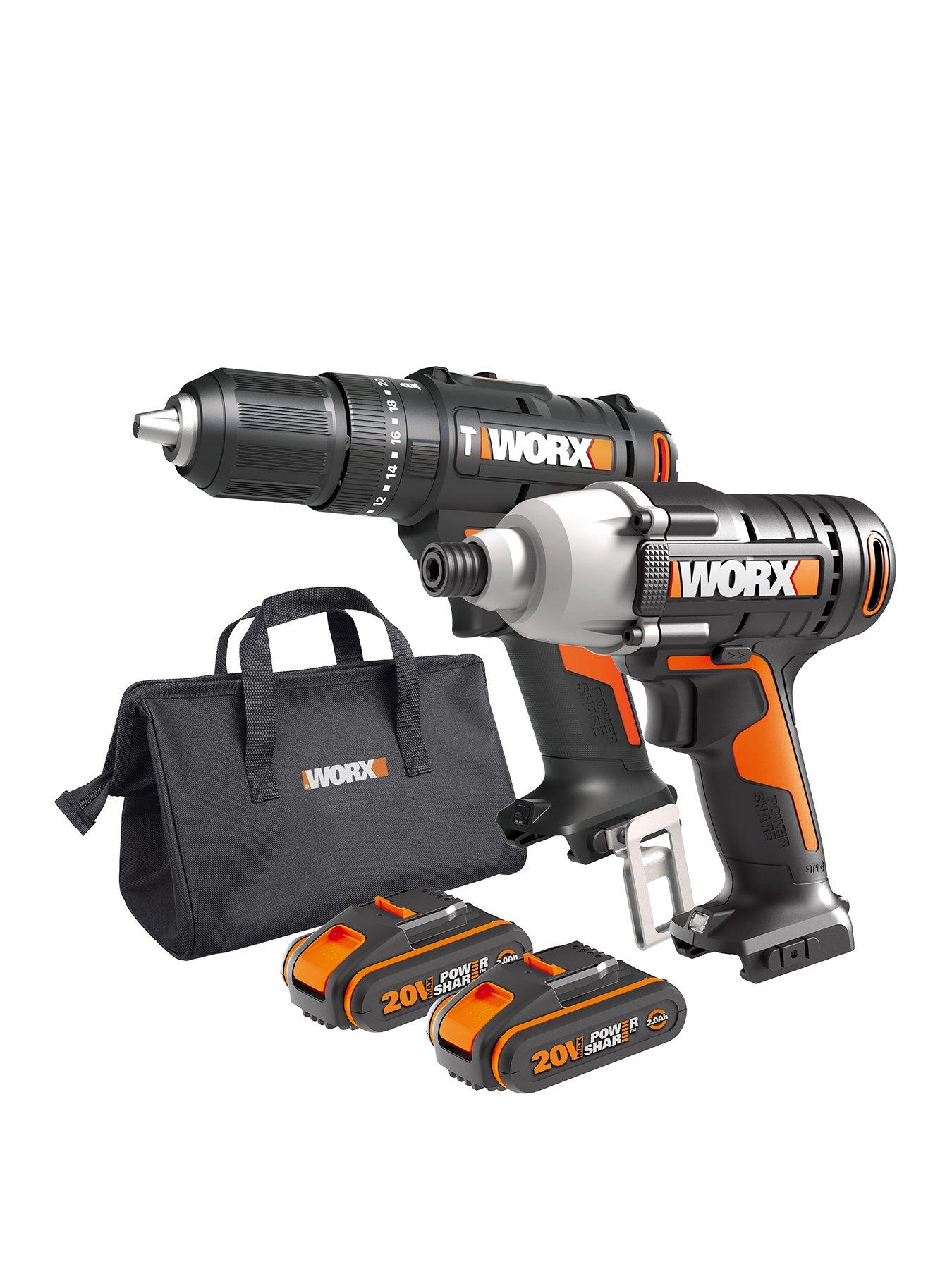 Worx hammer drill outlet and impact driver