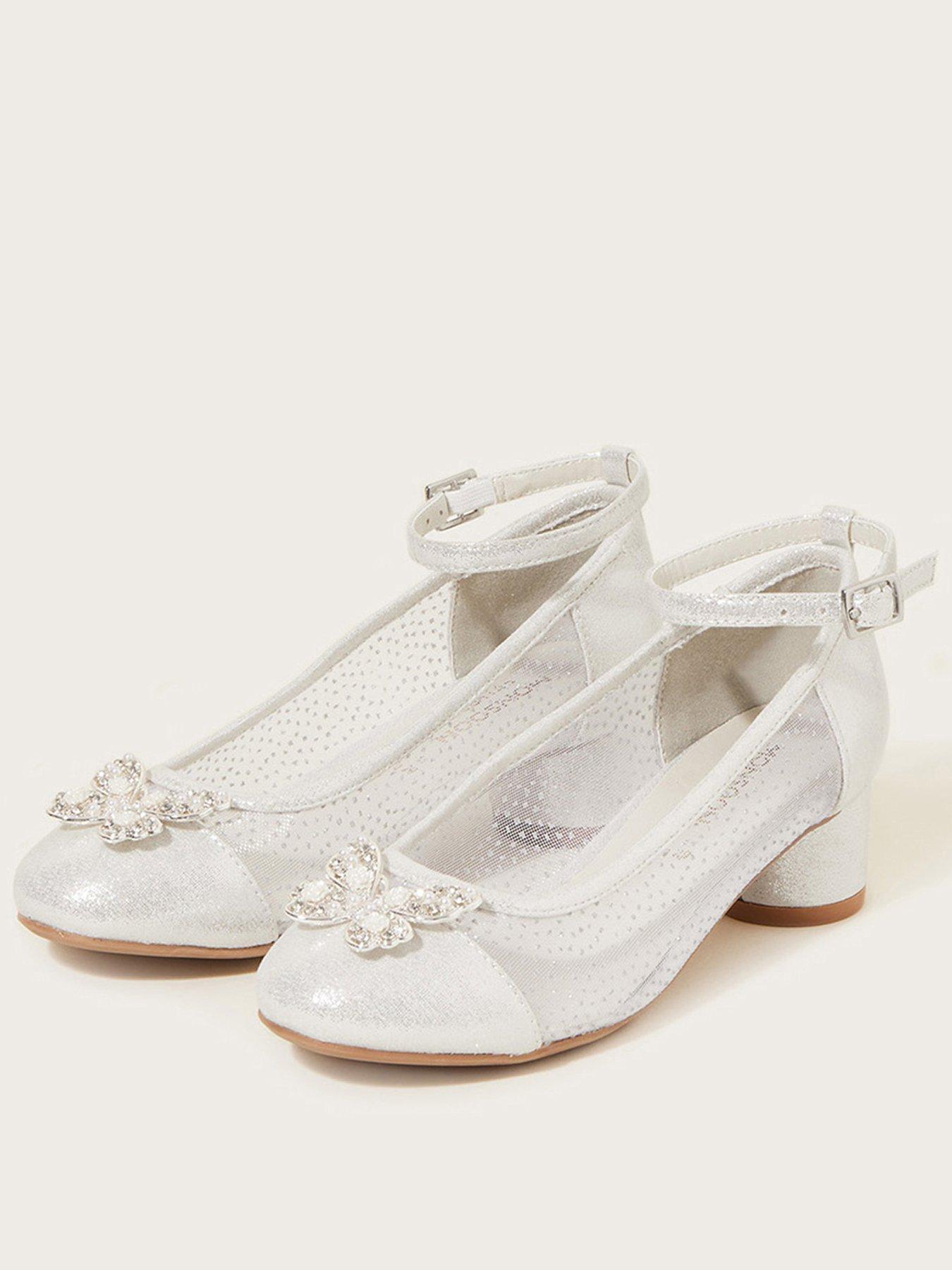 Childrens best sale silver shoes