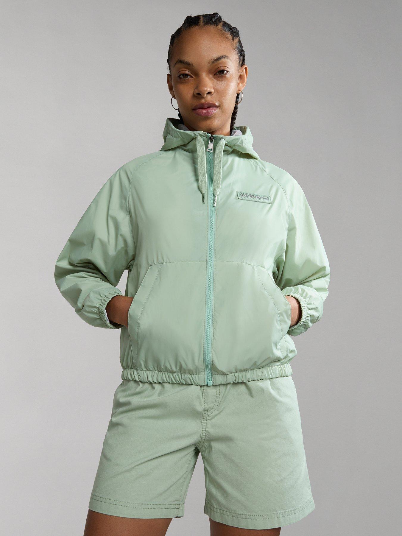 Light green windbreaker hot sale