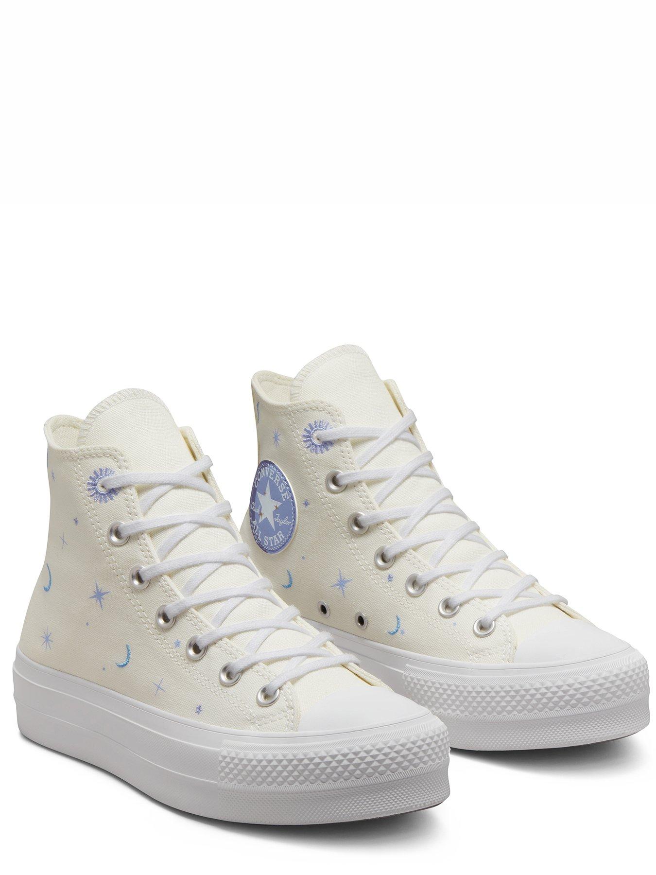 White chucks 2024 high top