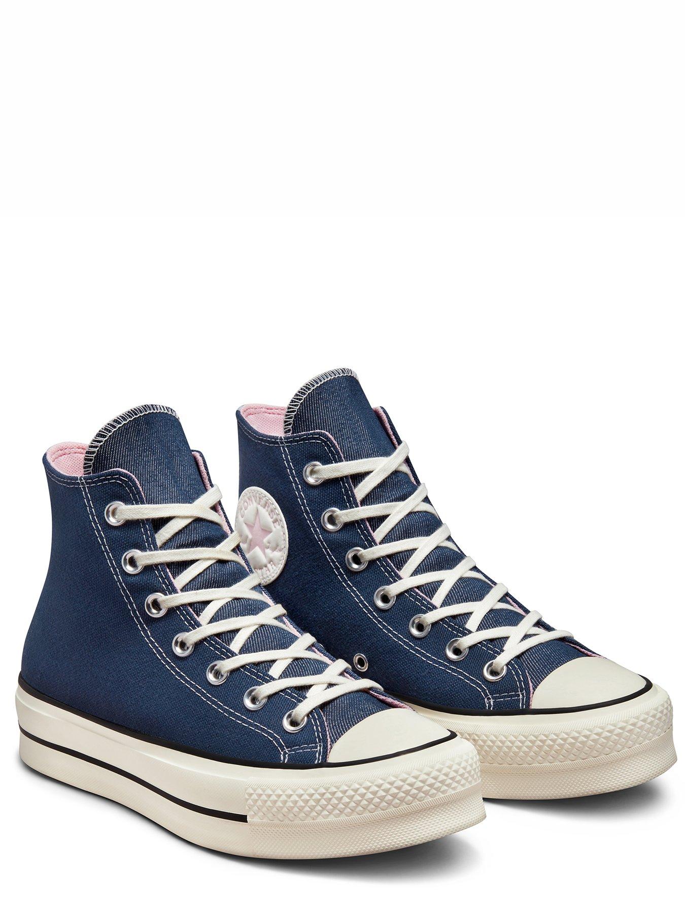 Chuck taylor all star denim love hot sale high top