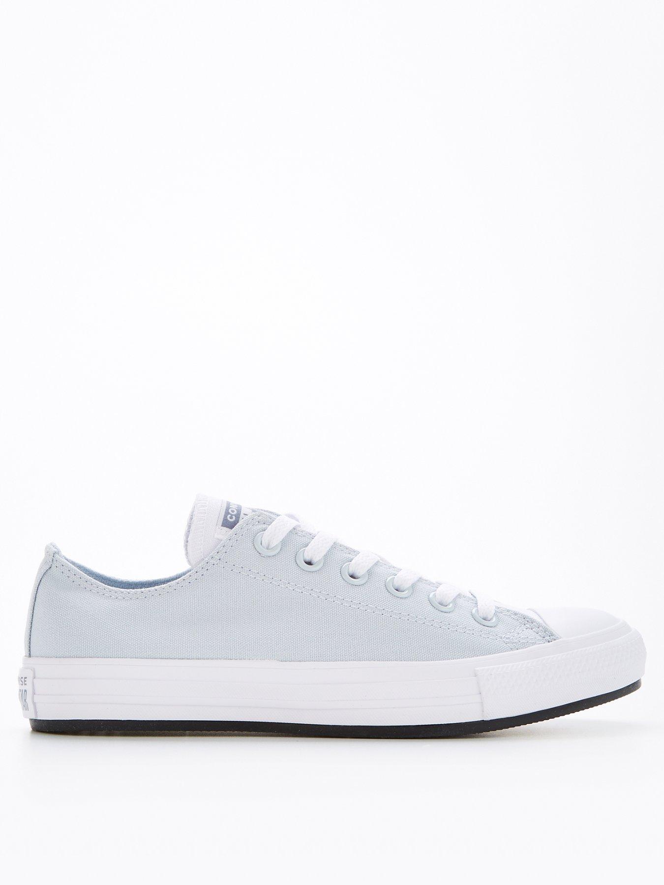 Converse ballet hotsell pumps grey