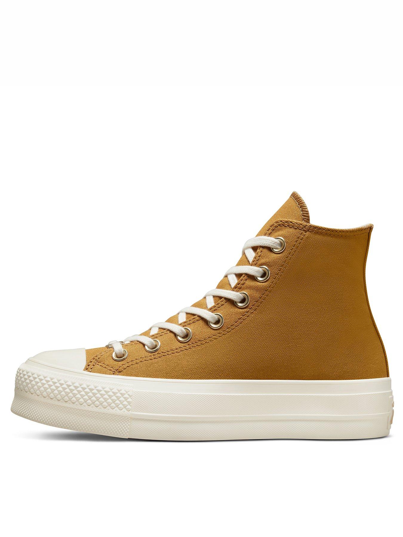 Tan shop converse womens