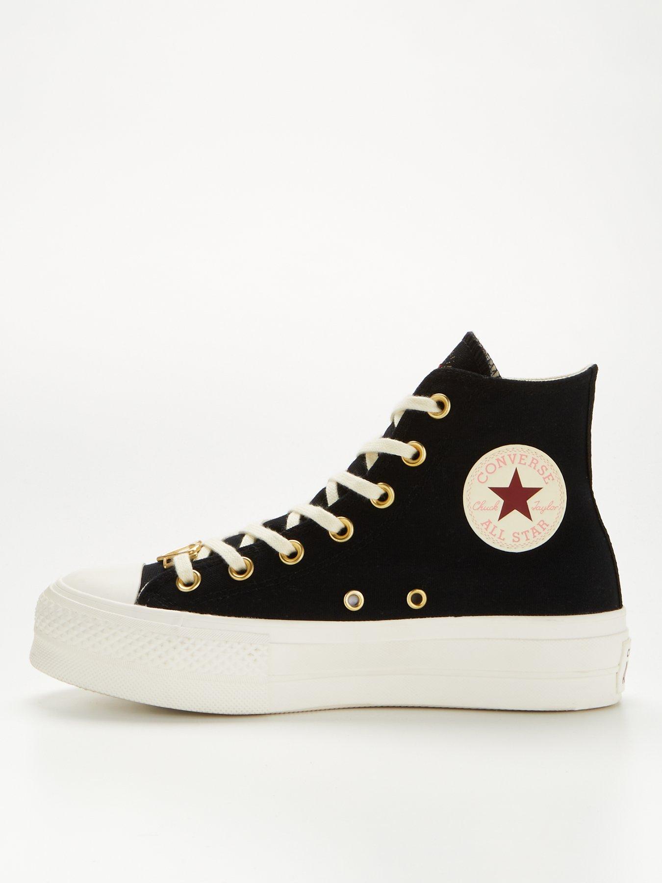 Chuck Taylor All Star Lift Hi Tops Black