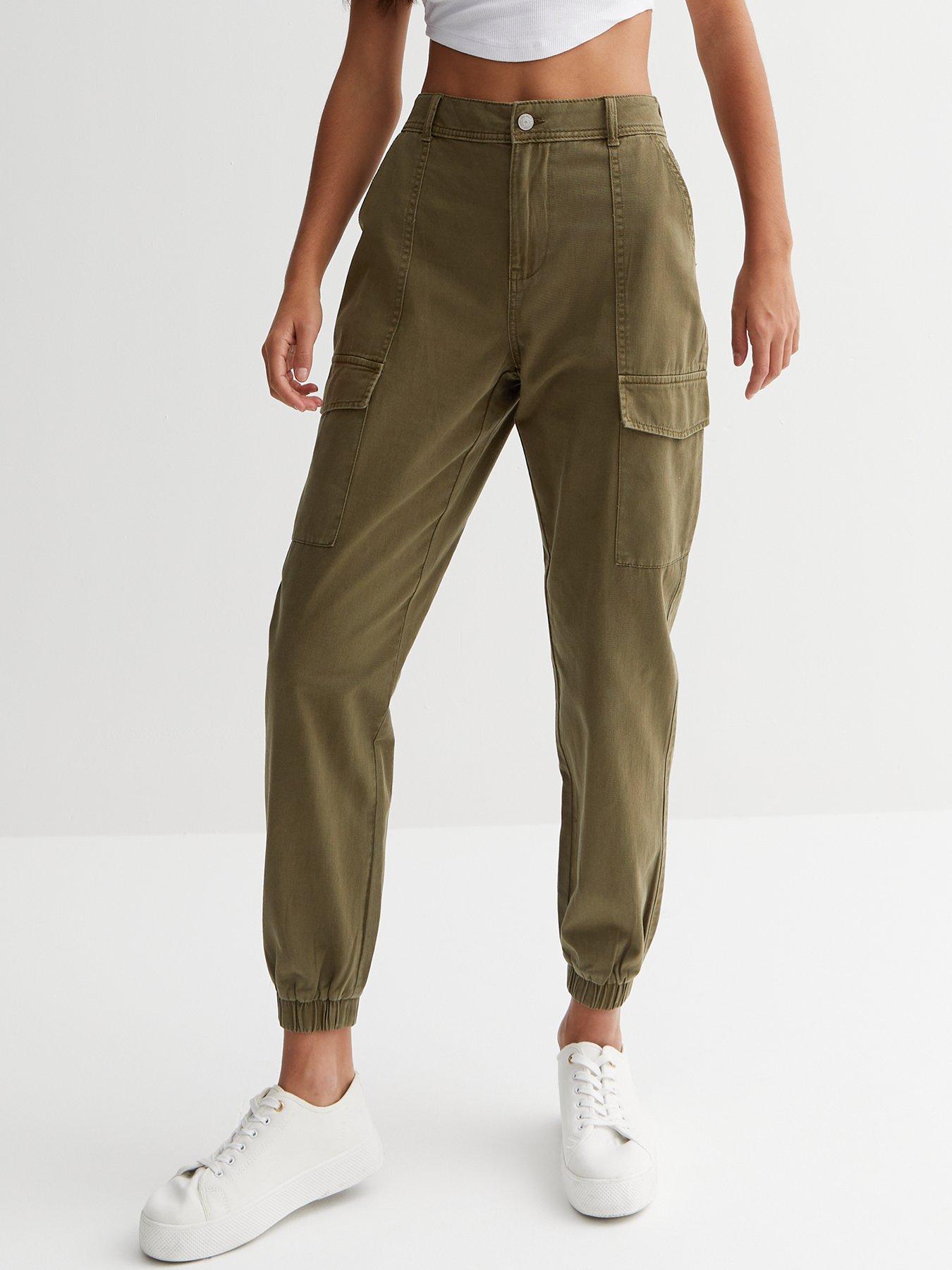 Long womens hotsell khaki pants