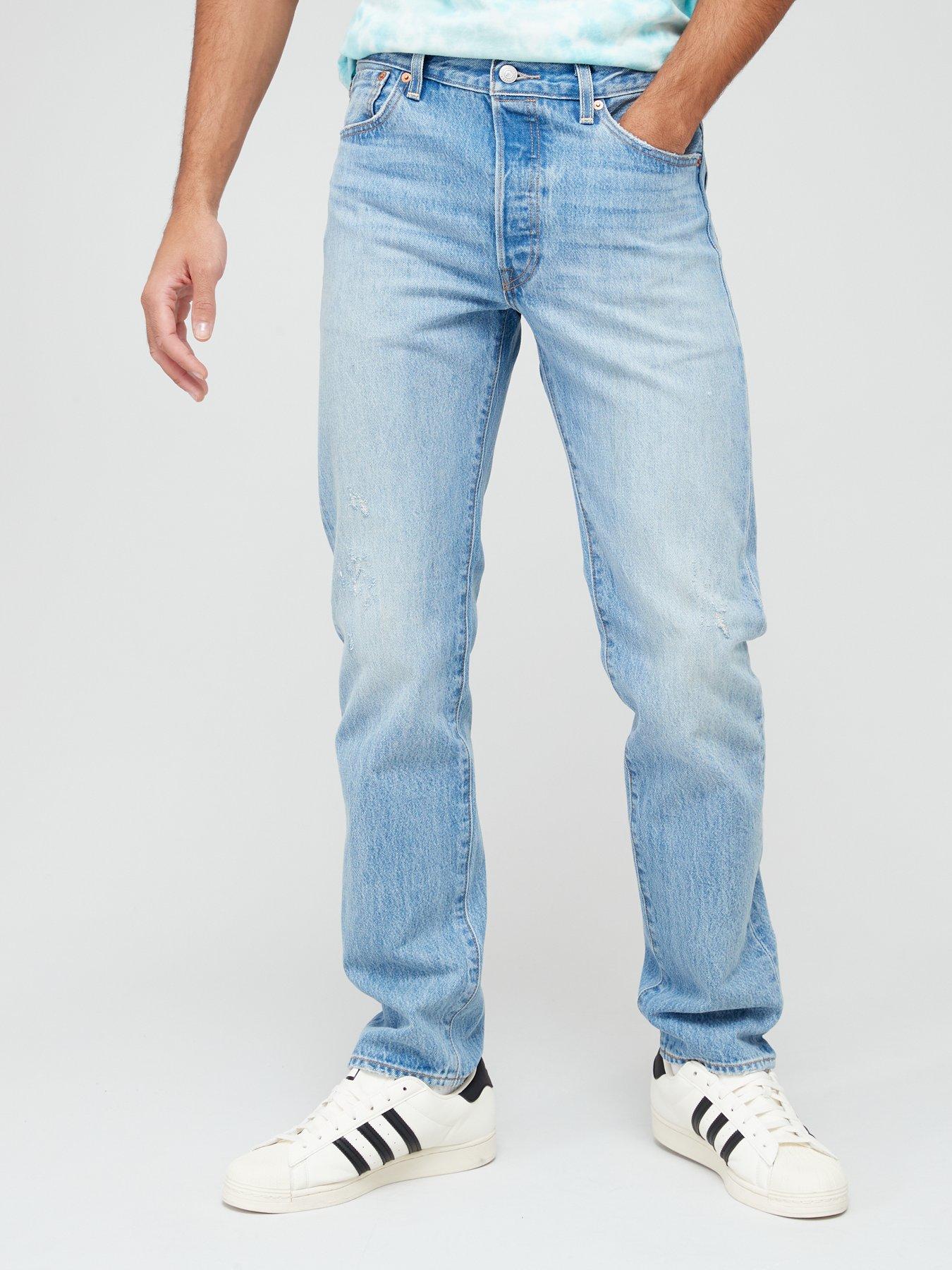 Levi's 501® '54 Original Straight Fit Jeans - Light Wash | Very