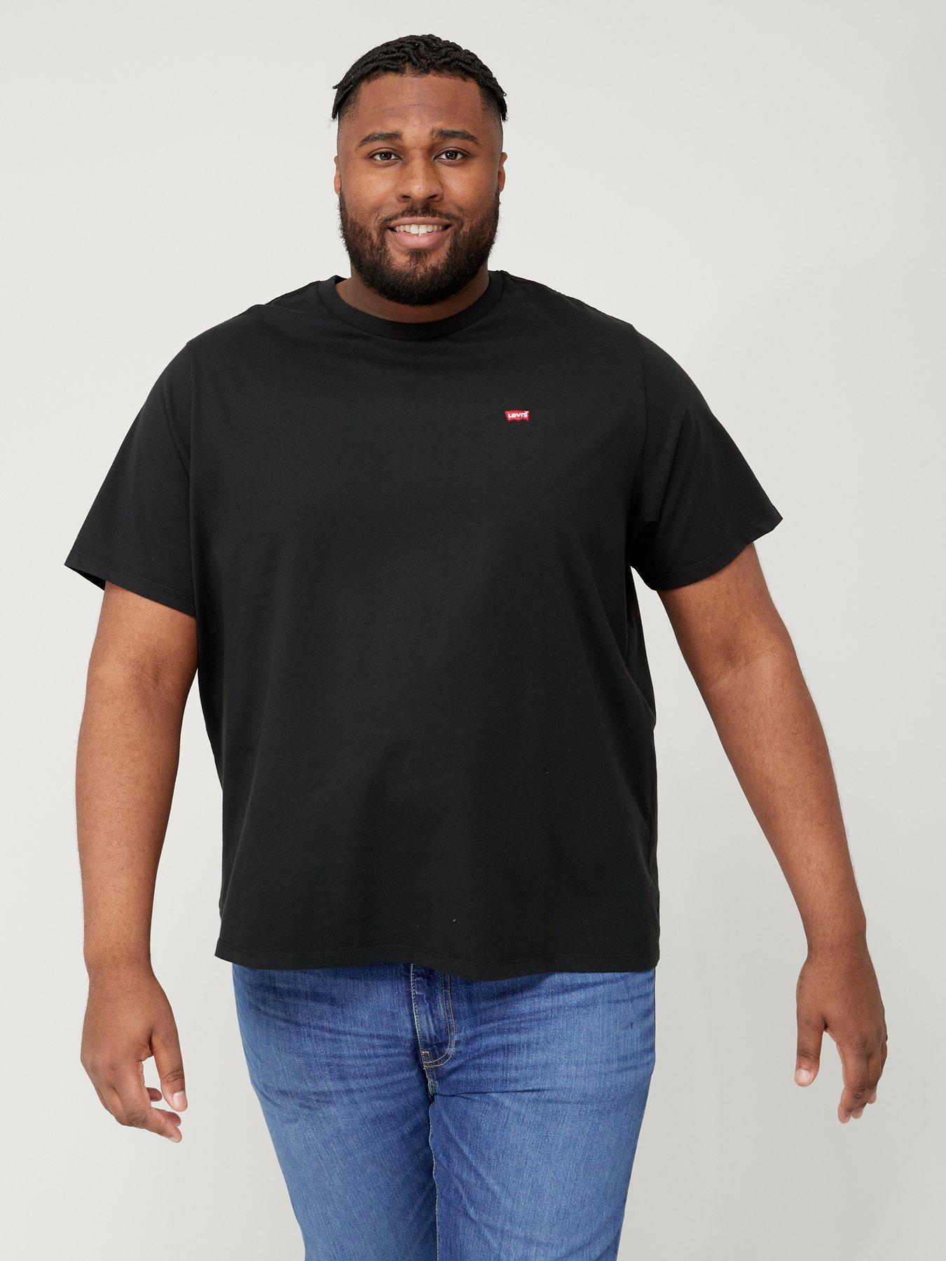 Levi's Big  &  Tall Small Logo T-shirt - Black