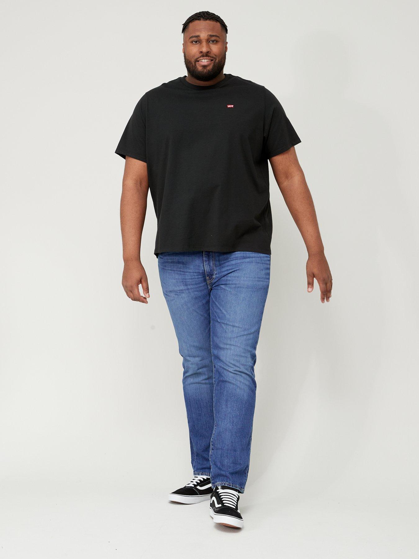 levis-big-amp-tall-small-logo-t-shirt-blackback