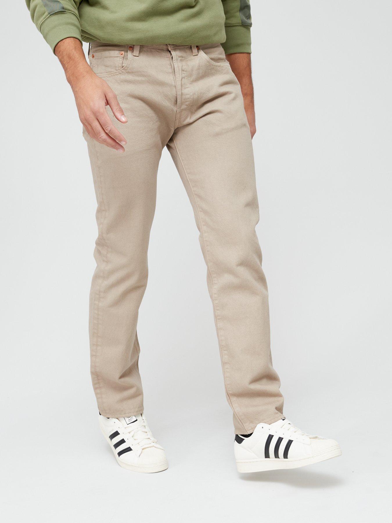 Levi's 501® Original Straight Fit Jeans - Beige