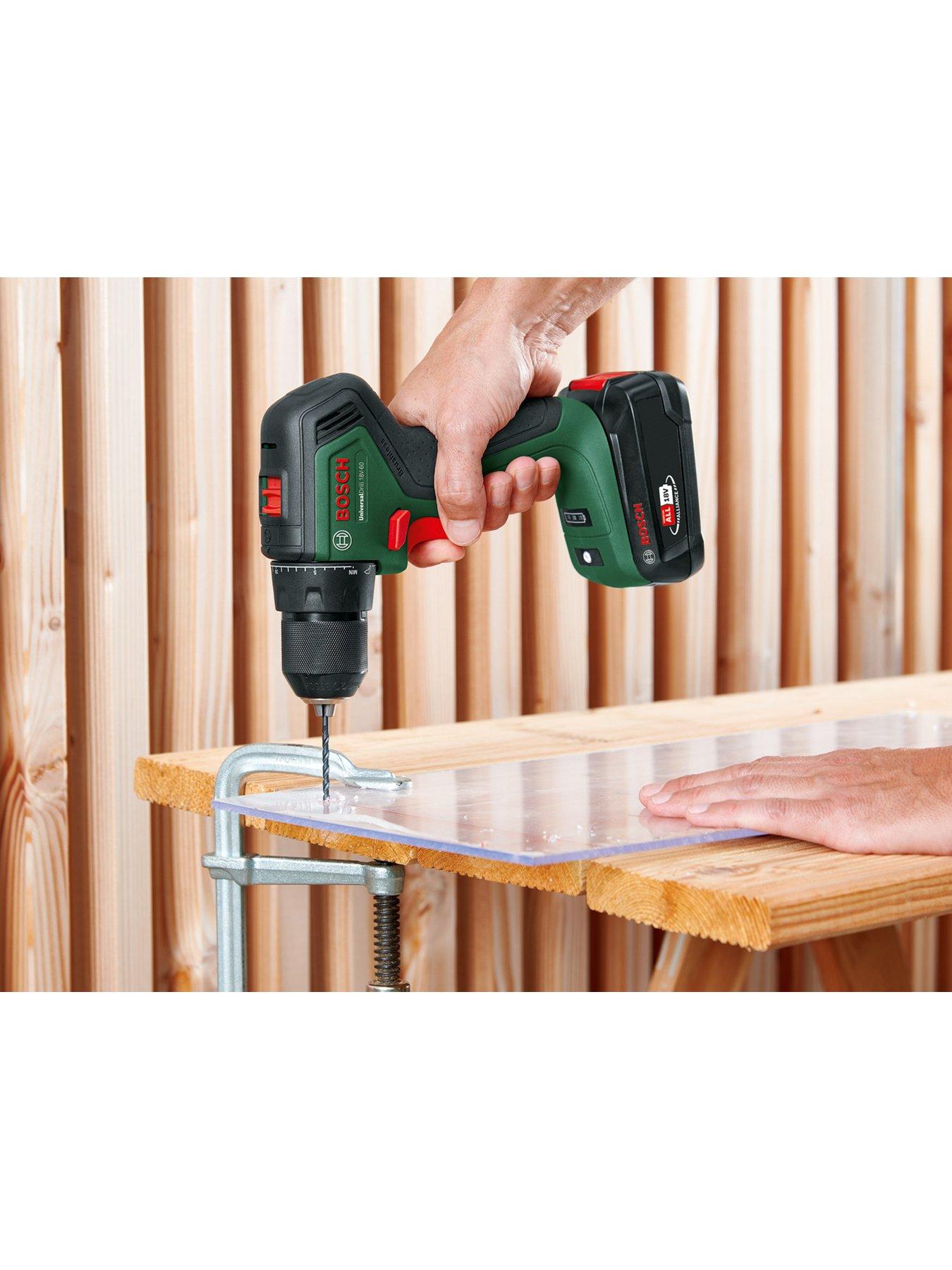 bosch-universaldrill-18v-60-cordless-2-speednbspdrilldriver-withnbsp2x-20ah-batteriesnbspand-al-18v-20-chargerback