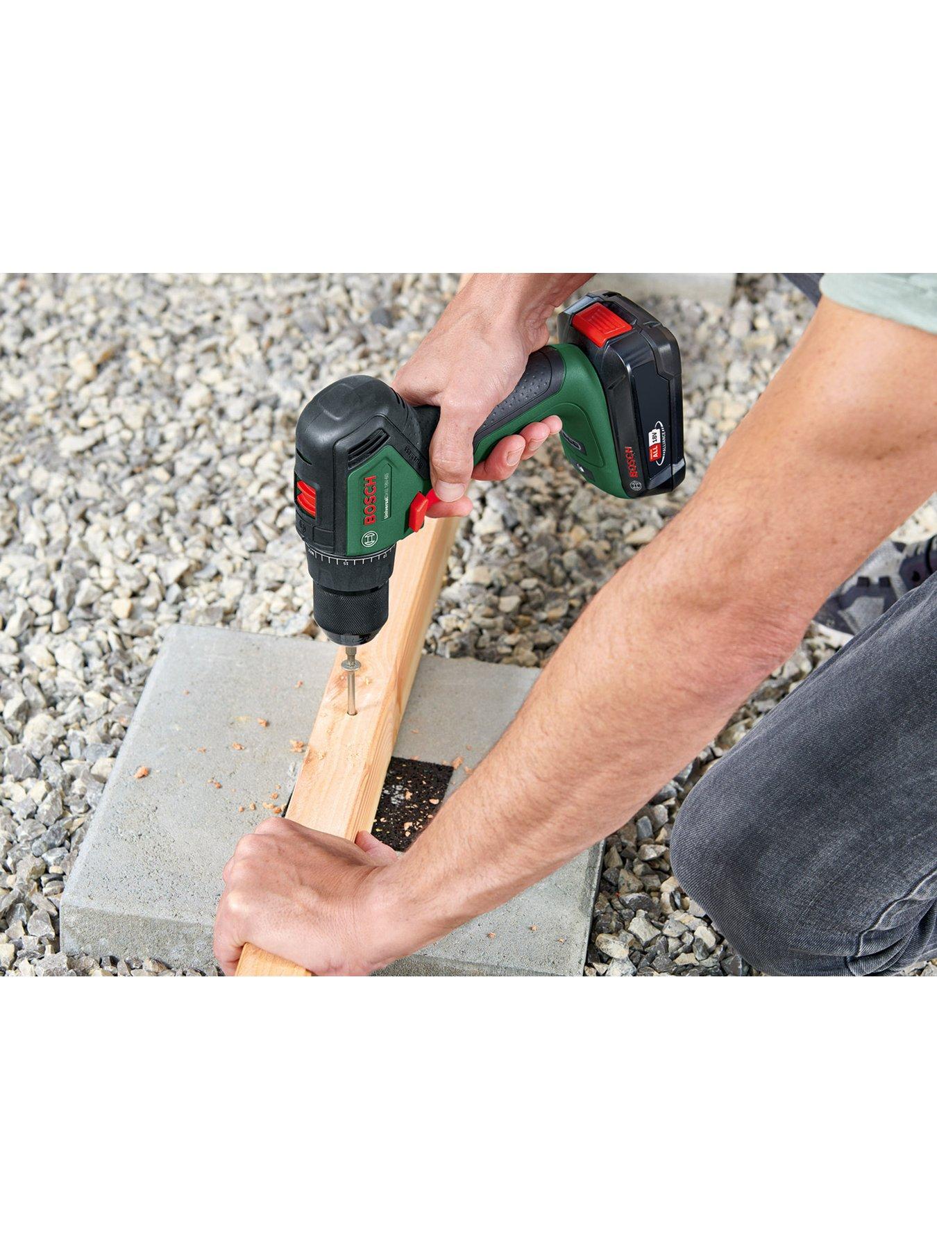 bosch-universaldrill-18v-60-cordless-2-speednbspdrilldriver-withnbsp2x-20ah-batteriesnbspand-al-18v-20-chargeroutfit