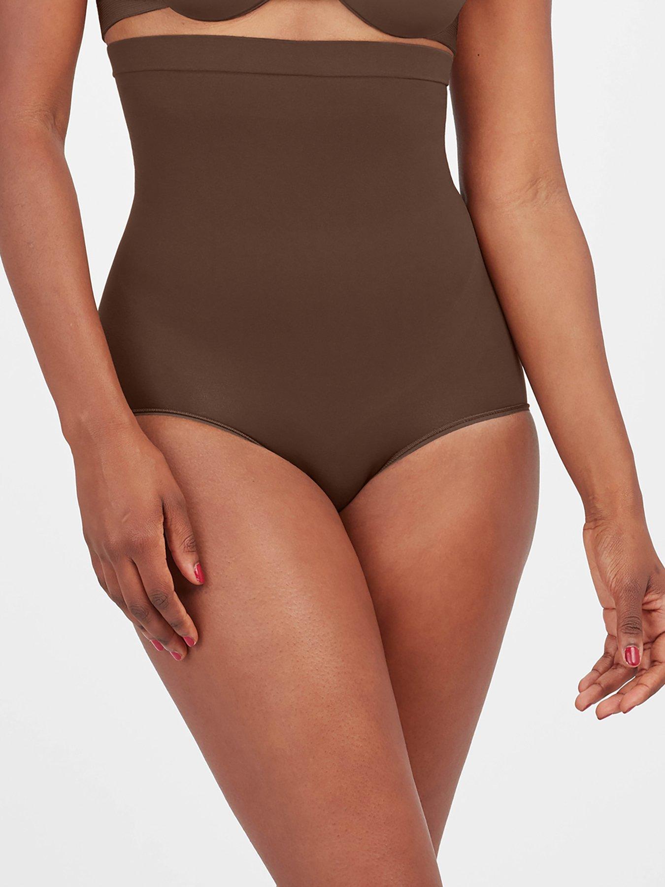 Spanx High Waisted Seemless Shaping Control Panty - Chestnut Brown